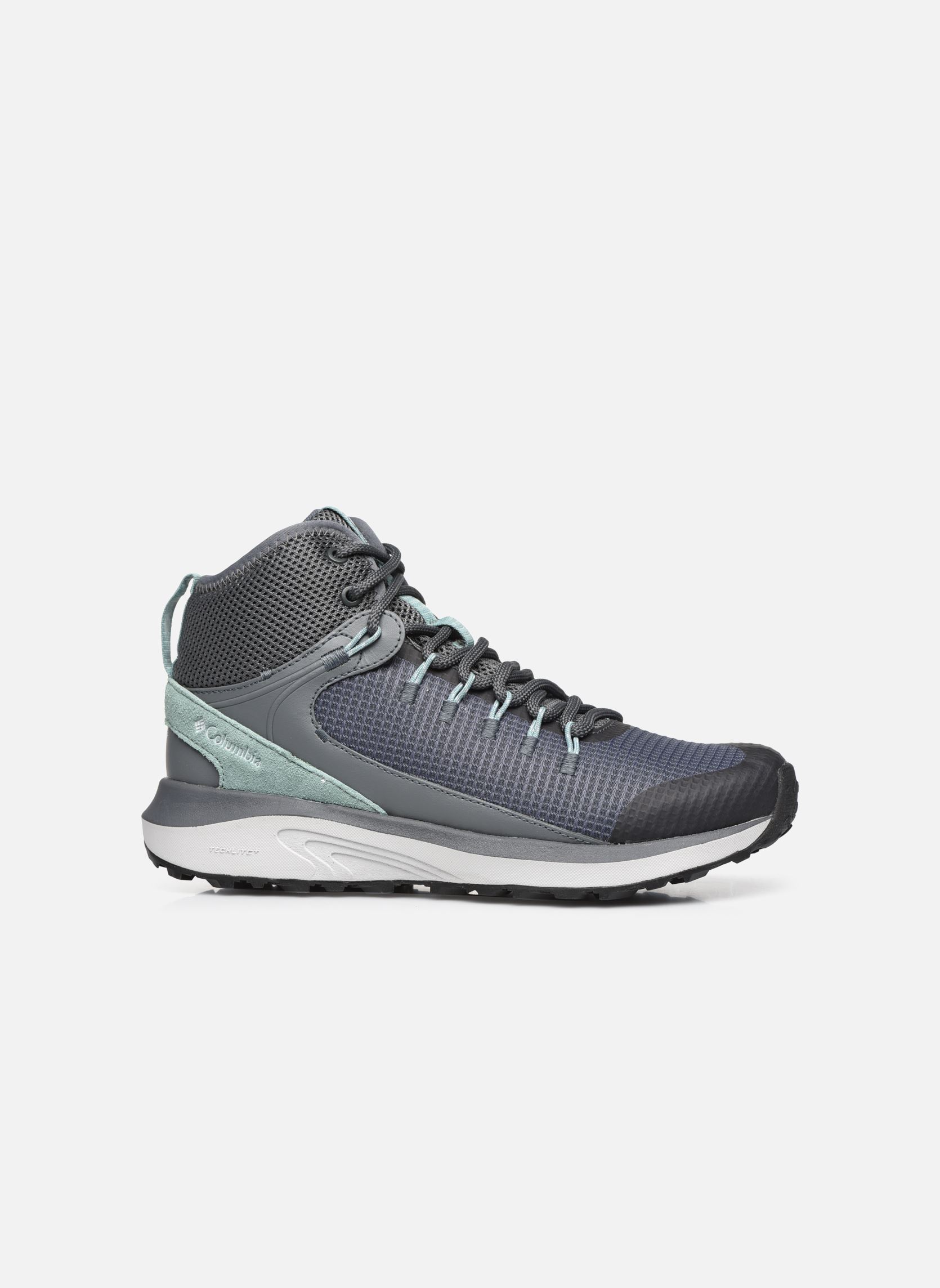 Sportschuhe Trailstorm Mid Waterproof W damen grau Columbia Sportschuhe Trailstorm Mid Waterproof W damen grau GRAPHITE DUSTY GREEN
