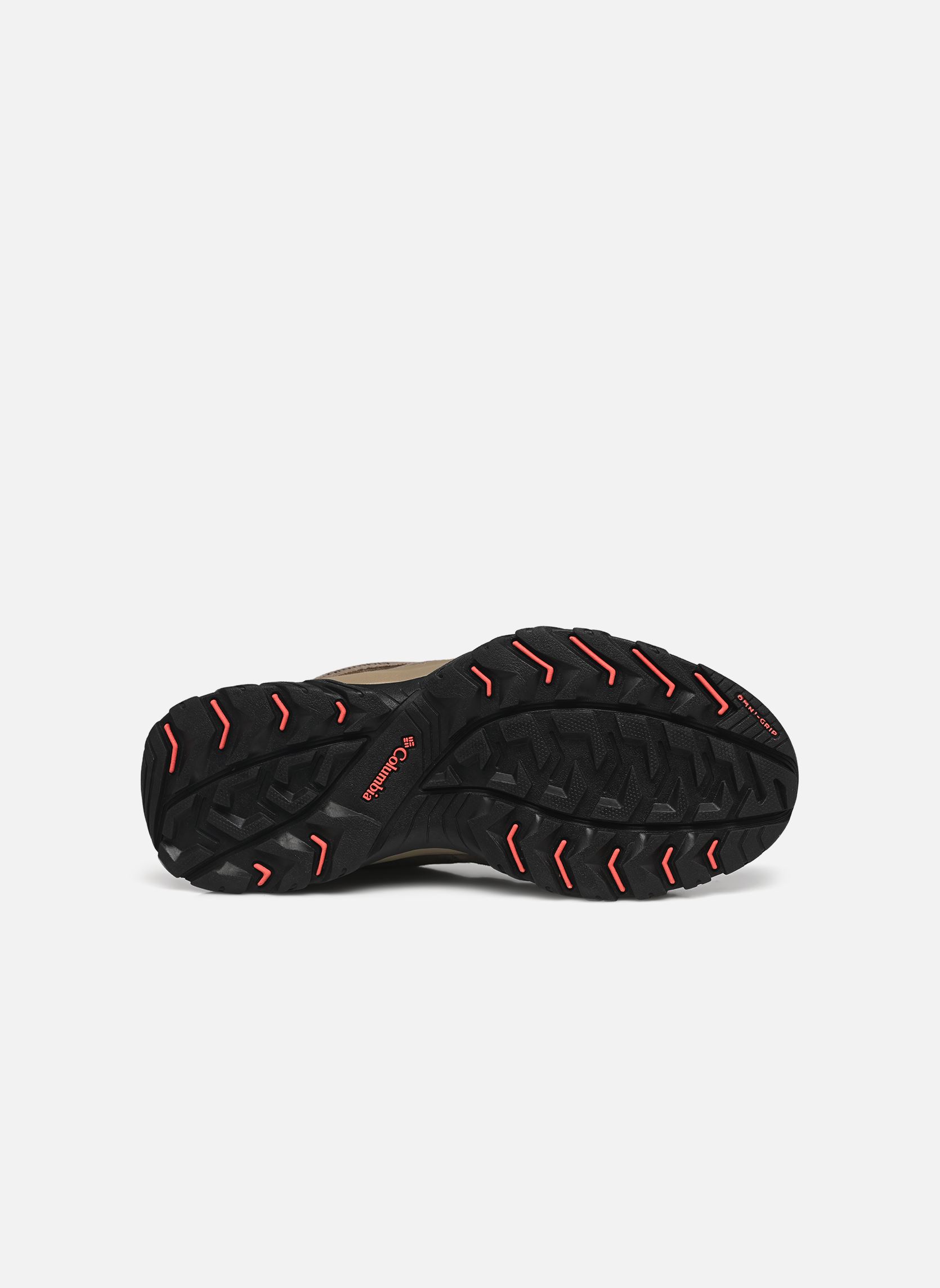 Sportschuhe Redmond III Waterproof W damen braun Columbia Sportschuhe Redmond III Waterproof W damen braun Pebble, Red Coral