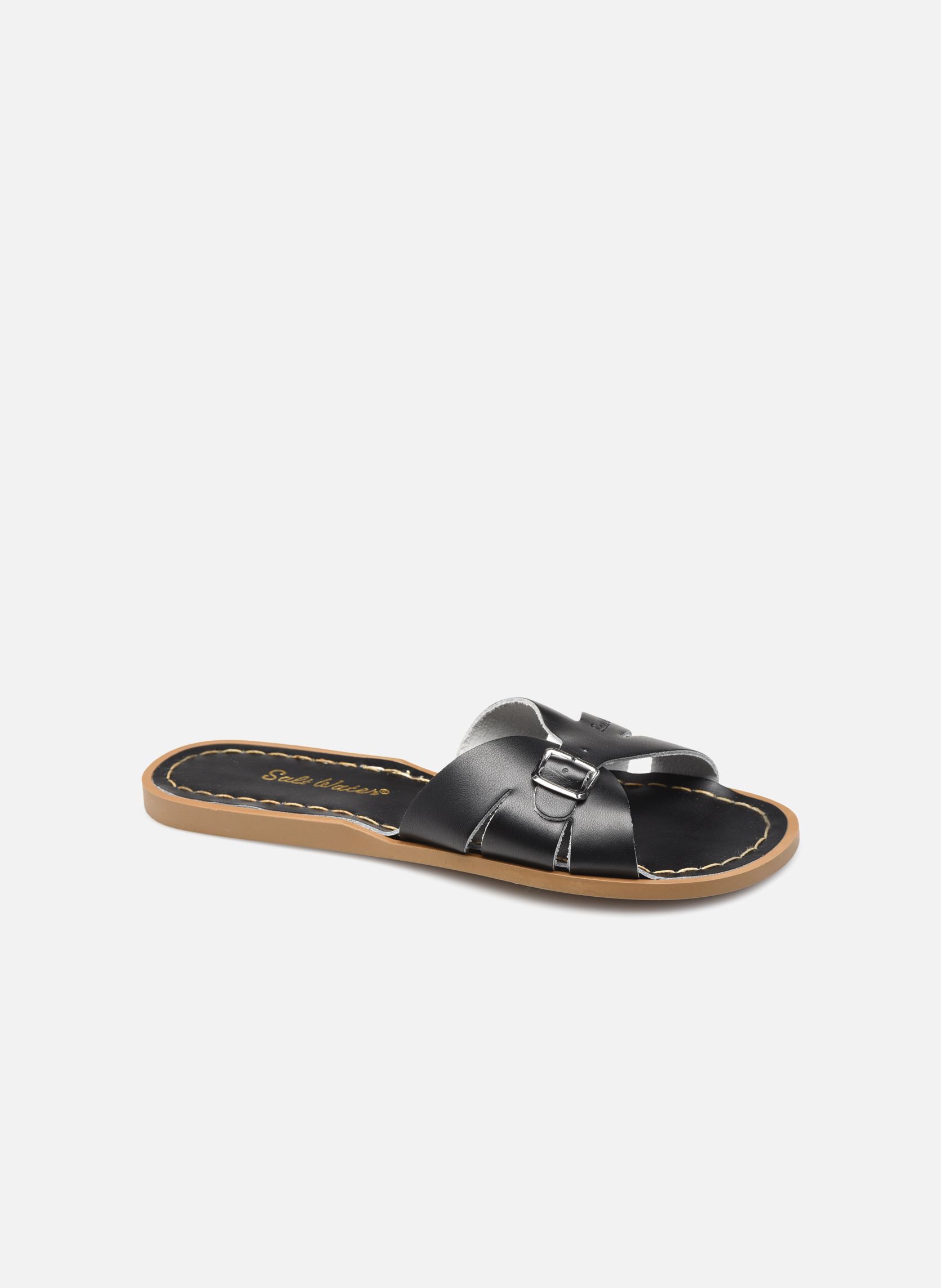 Pantoletten SW C SLIDES damen schwarz Salt-Water Pantoletten SW C SLIDES damen schwarz BLACK