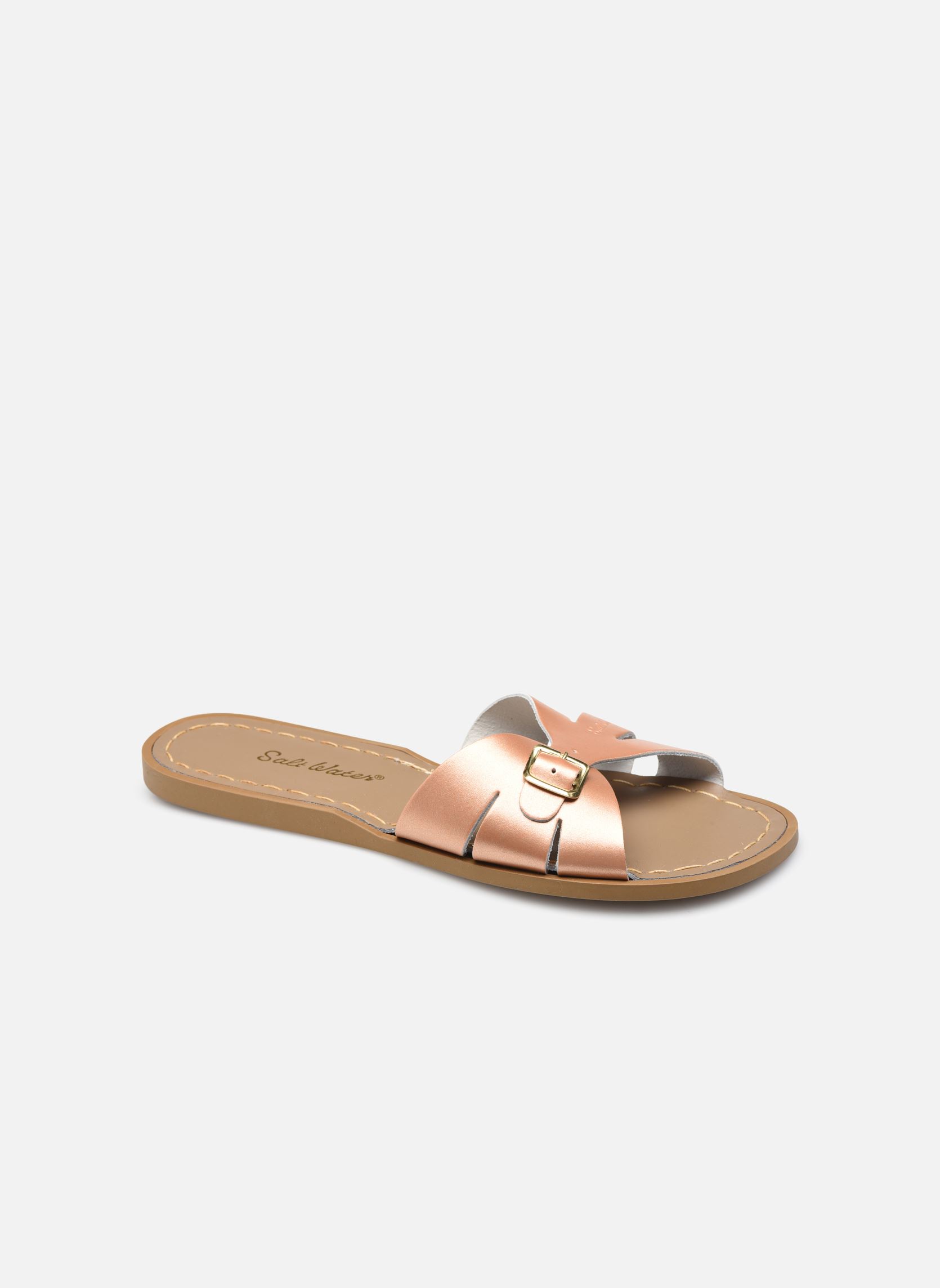 Pantoletten SW C SLIDES damen gold und bronze Salt-Water Pantoletten SW C SLIDES damen gold und bronze ROSE GOLD