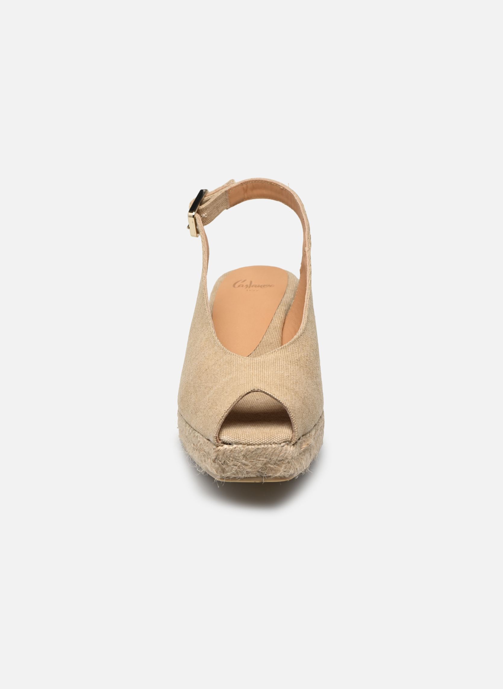 Keil- und Plateau-Espadrilles Dosalia H3 damen beige Castaner Keil- und Plateau-Espadrilles Dosalia H3 damen beige SAND