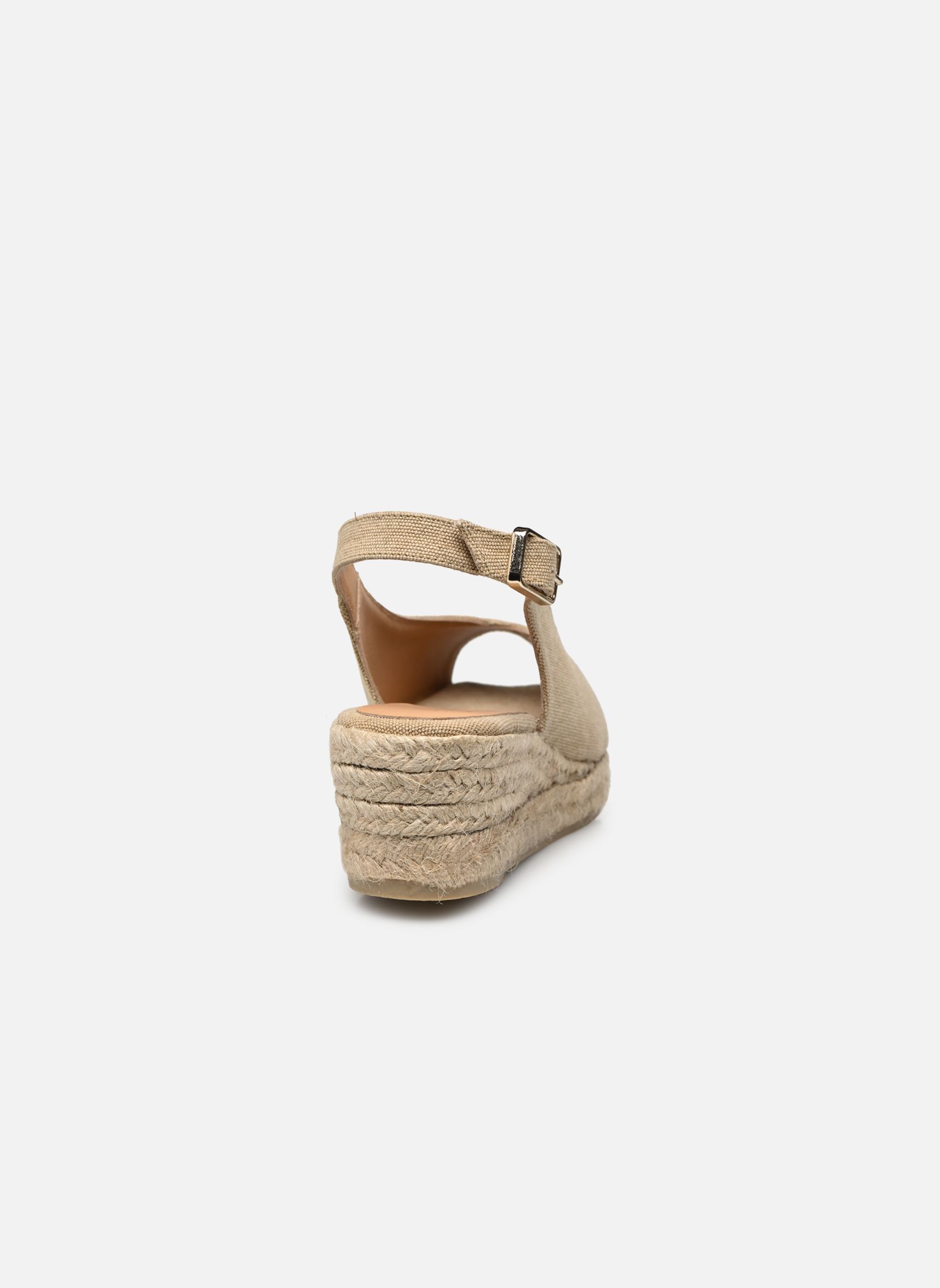 Keil- und Plateau-Espadrilles Dosalia H3 damen beige Castaner Keil- und Plateau-Espadrilles Dosalia H3 damen beige SAND
