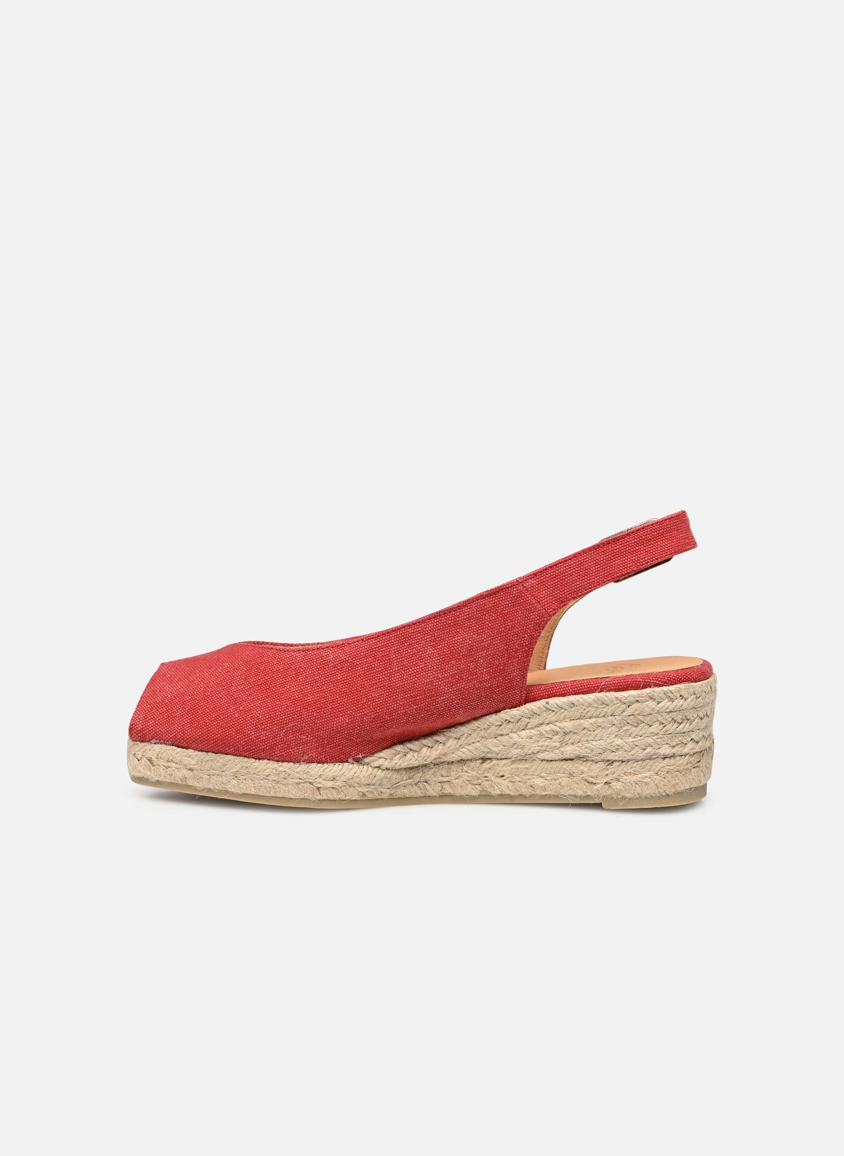 Keil- und Plateau-Espadrilles Dosalia H3 damen beige Castaner Keil- und Plateau-Espadrilles Dosalia H3 damen beige Rojo Carmin 1