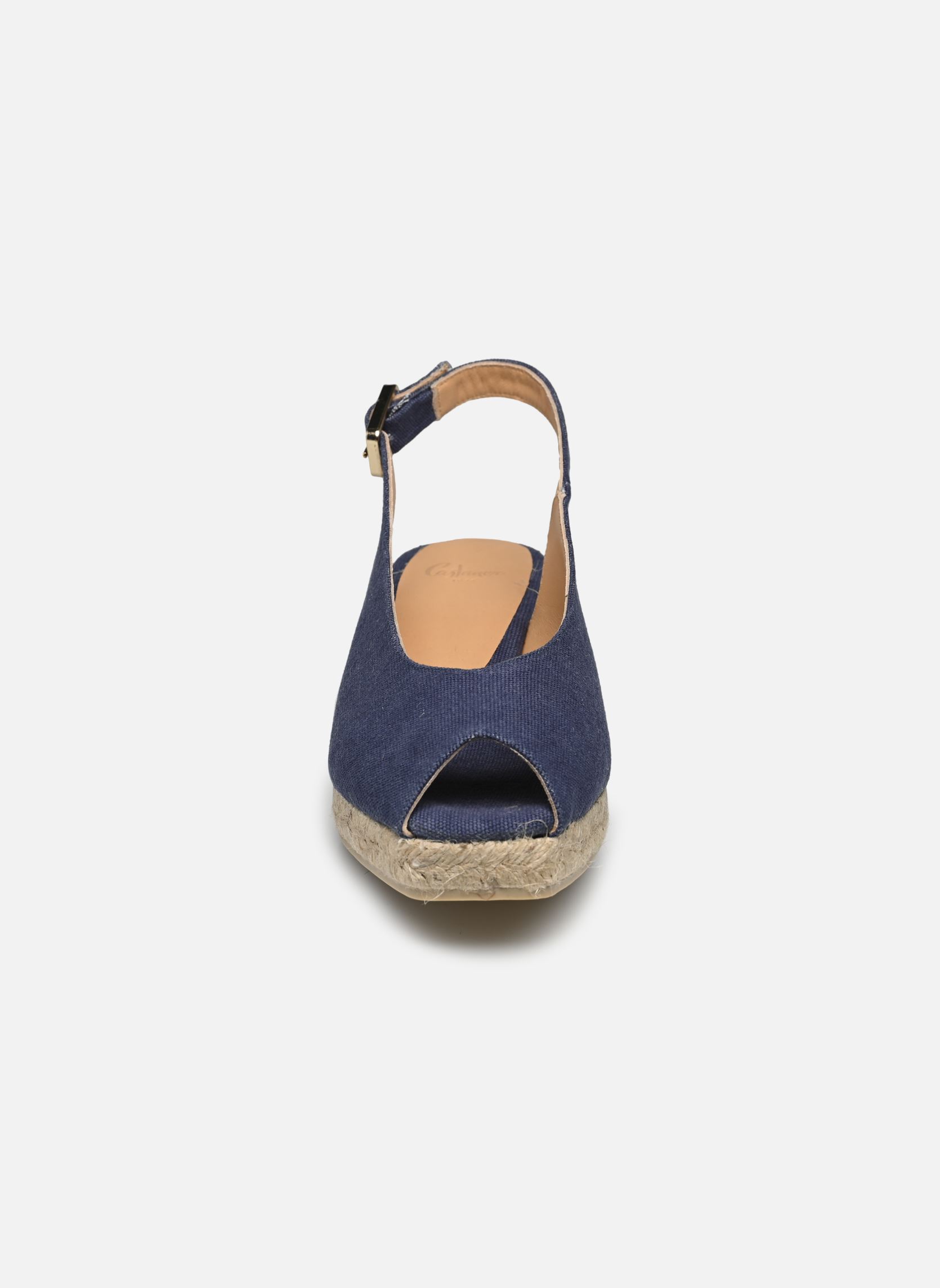 Keil- und Plateau-Espadrilles Dosalia H3 damen blau Castaner Keil- und Plateau-Espadrilles Dosalia H3 damen blau AZUL OXFORD