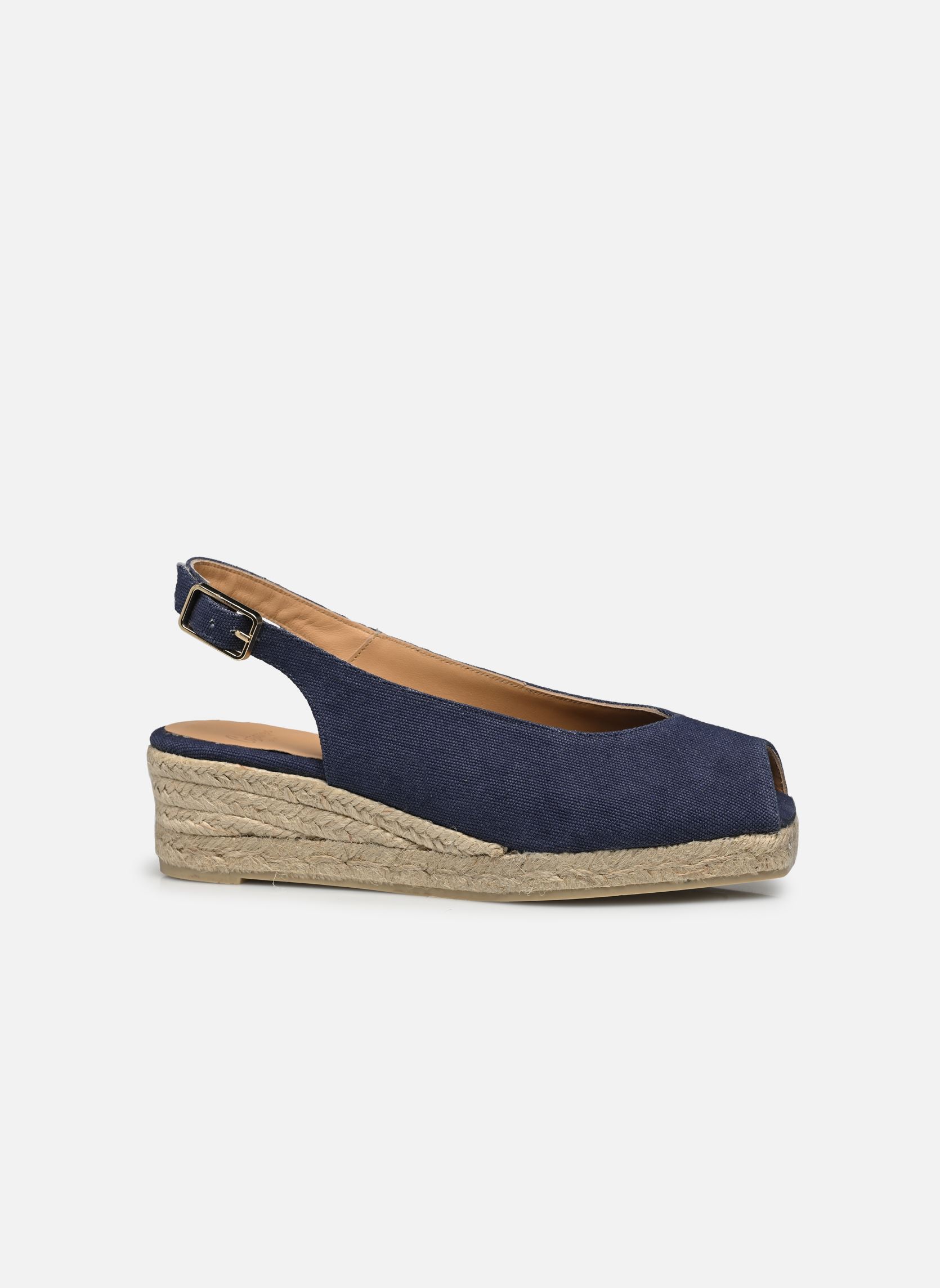 Keil- und Plateau-Espadrilles Dosalia H3 damen blau Castaner Keil- und Plateau-Espadrilles Dosalia H3 damen blau AZUL OXFORD