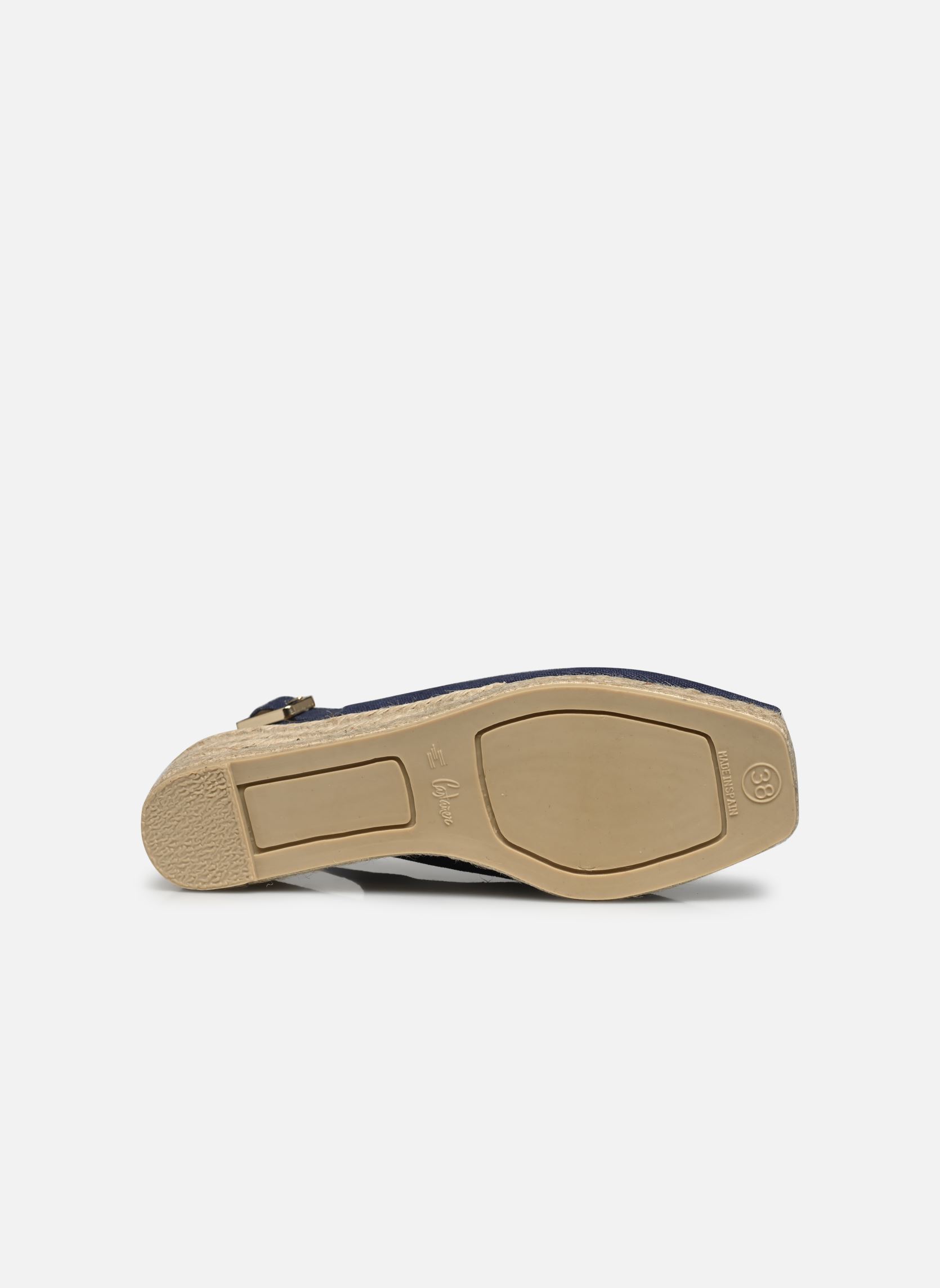 Keil- und Plateau-Espadrilles Dosalia H3 damen blau Castaner Keil- und Plateau-Espadrilles Dosalia H3 damen blau AZUL OXFORD