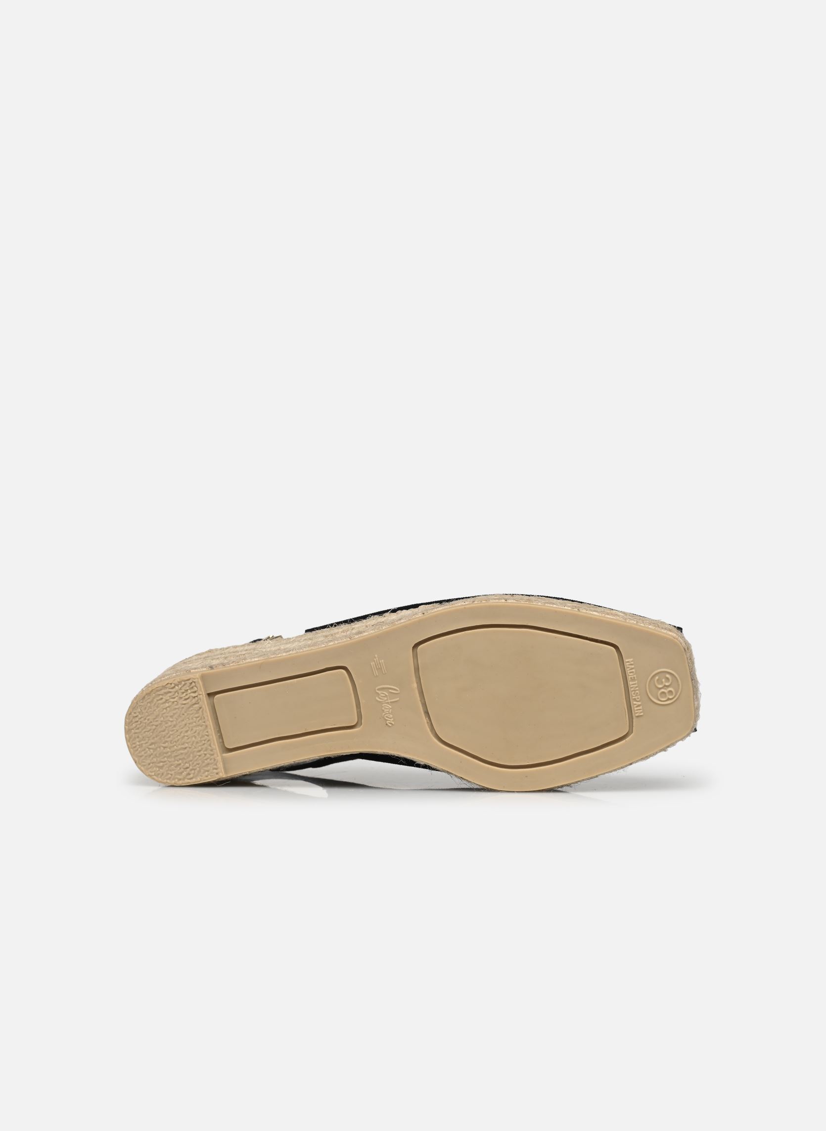 Espadrilles met sleehak en plateau Dosalia H3 dames zwart Castaner Espadrilles met sleehak en plateau Dosalia H3 dames zwart NEGRO