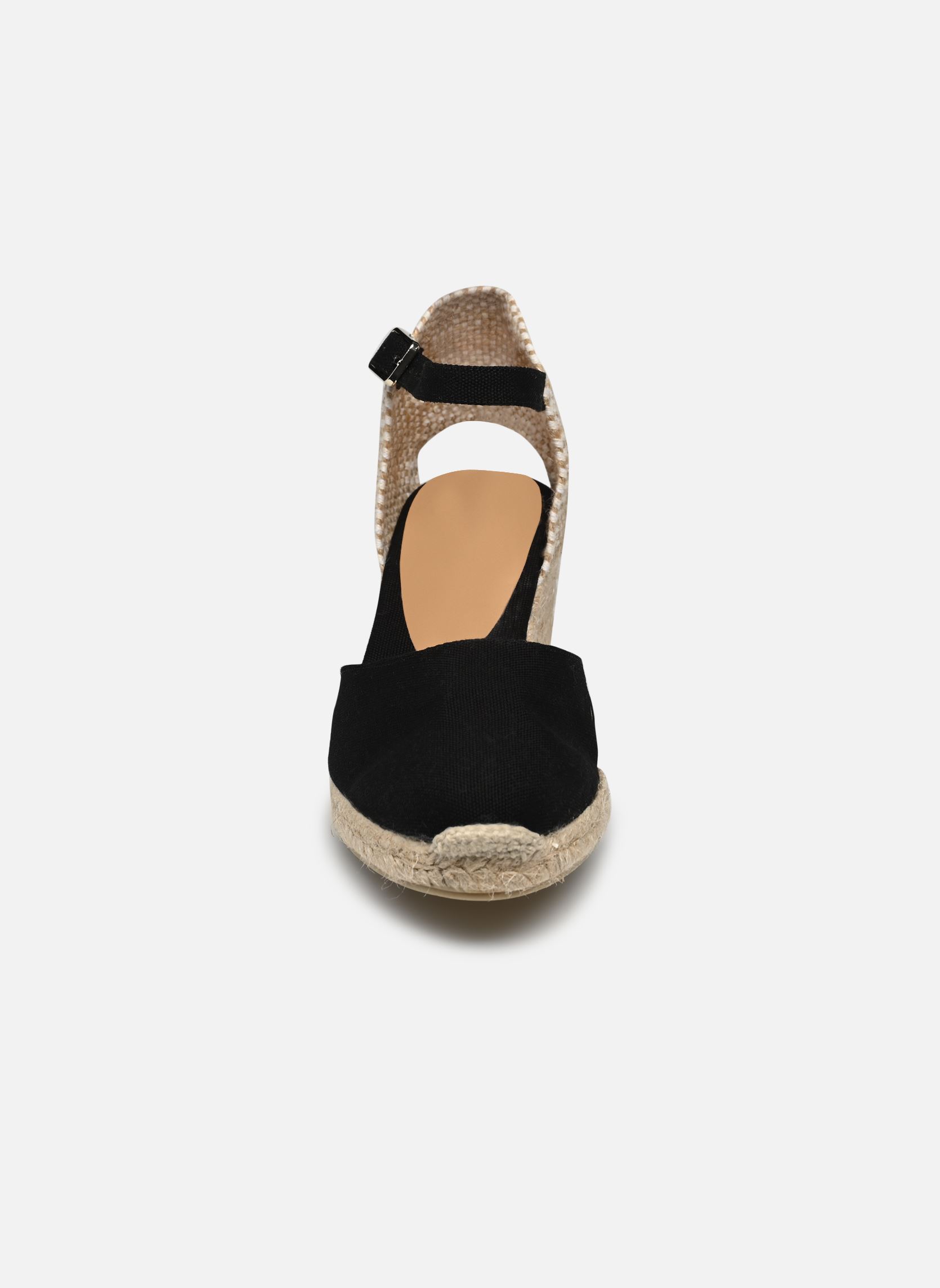 Keil- und Plateau-Espadrilles Carol H6 damen schwarz Castaner Keil- und Plateau-Espadrilles Carol H6 damen schwarz SAND NEGRO