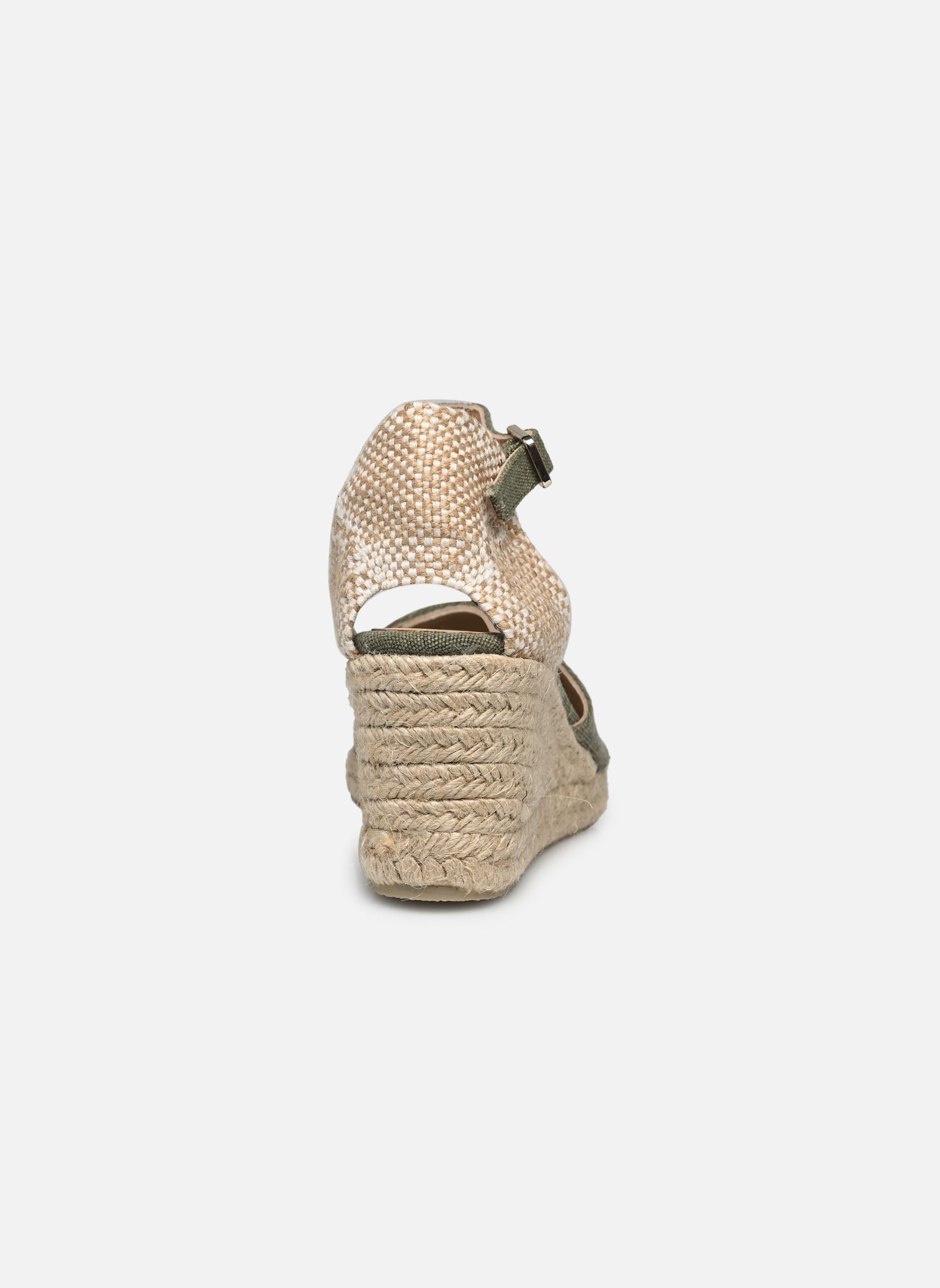 Keil- und Plateau-Espadrilles Carol H6 damen grün Castaner Keil- und Plateau-Espadrilles Carol H6 damen grün OLIVE