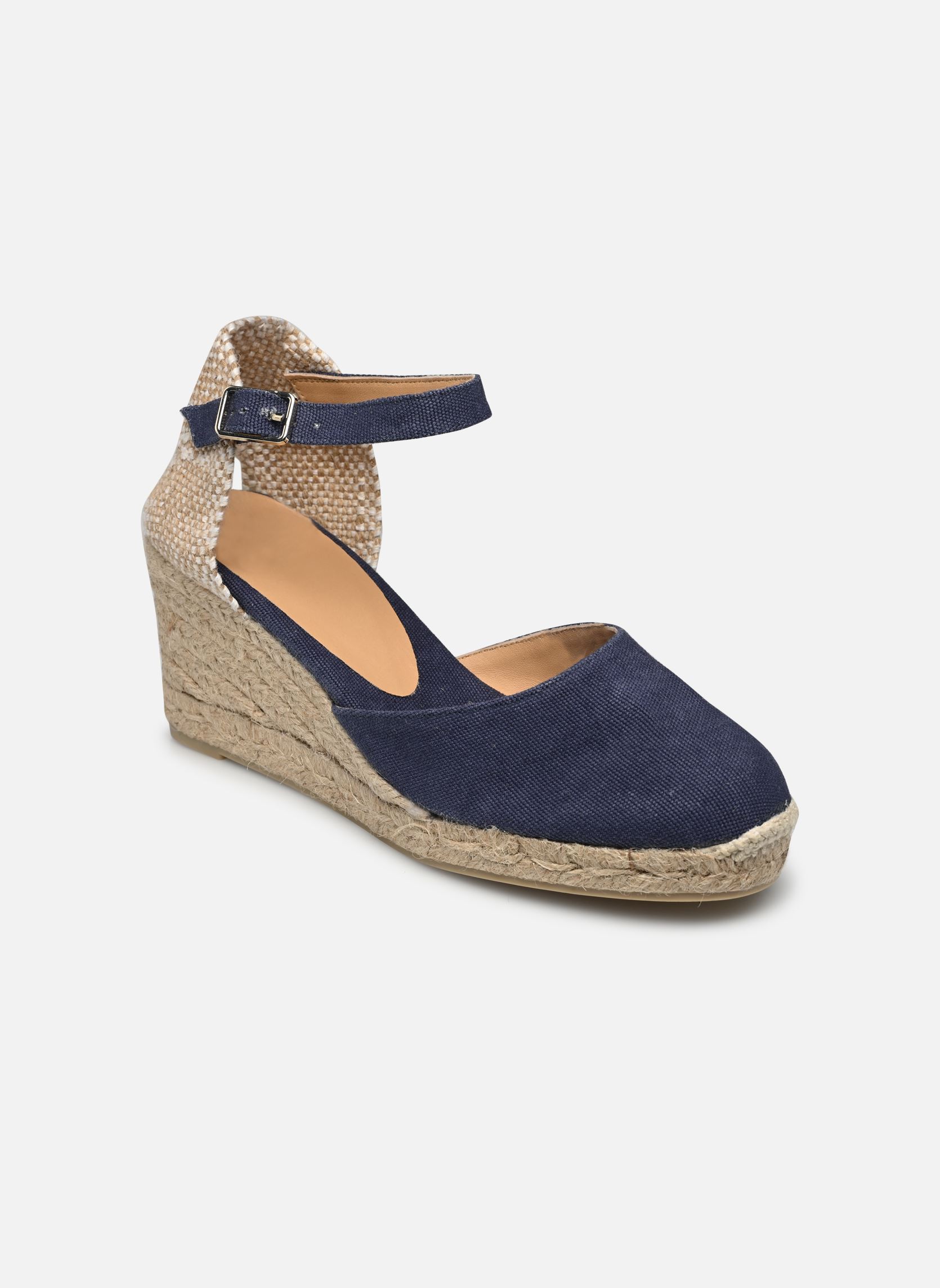 Keil- und Plateau-Espadrilles Carol H6 damen blau Castaner Keil- und Plateau-Espadrilles Carol H6 damen blau AZUL OBSCURO