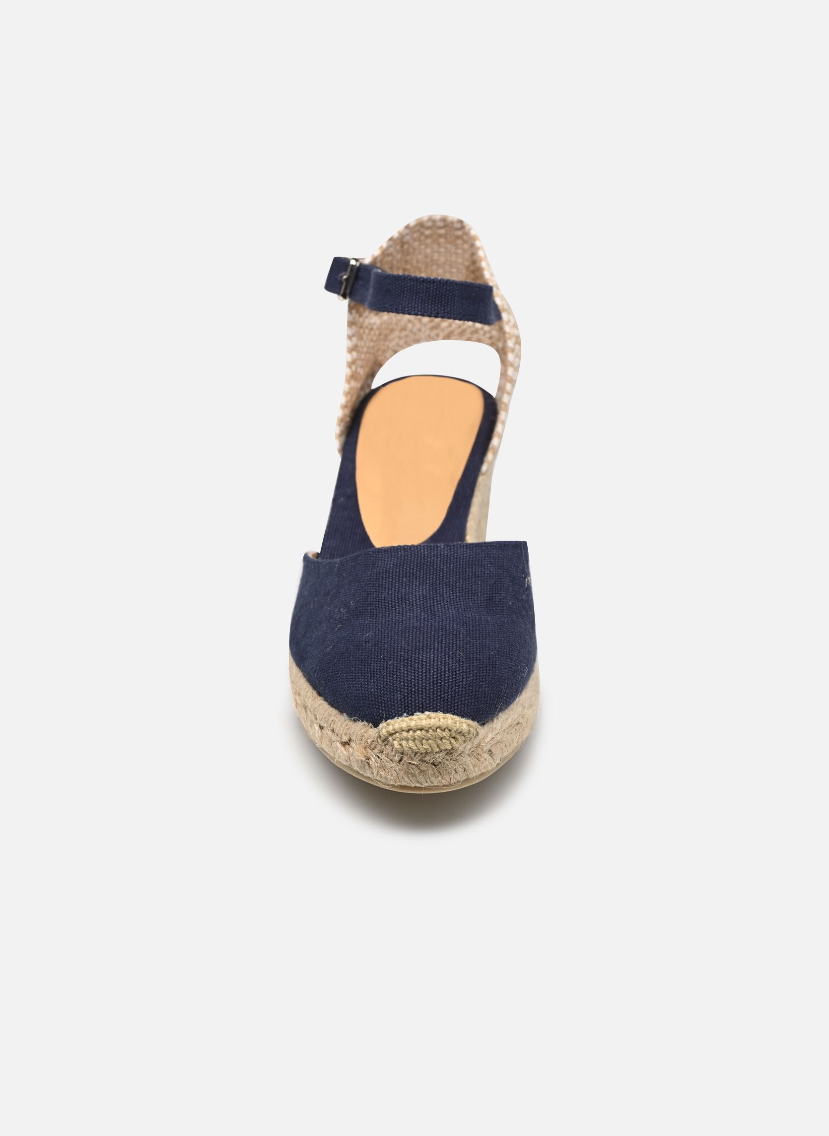 Espadrilles compensées et plateformes Carol H6 femme bleu Castaner Espadrilles compensées et plateformes Carol H6 femme bleu AZUL OXFORD