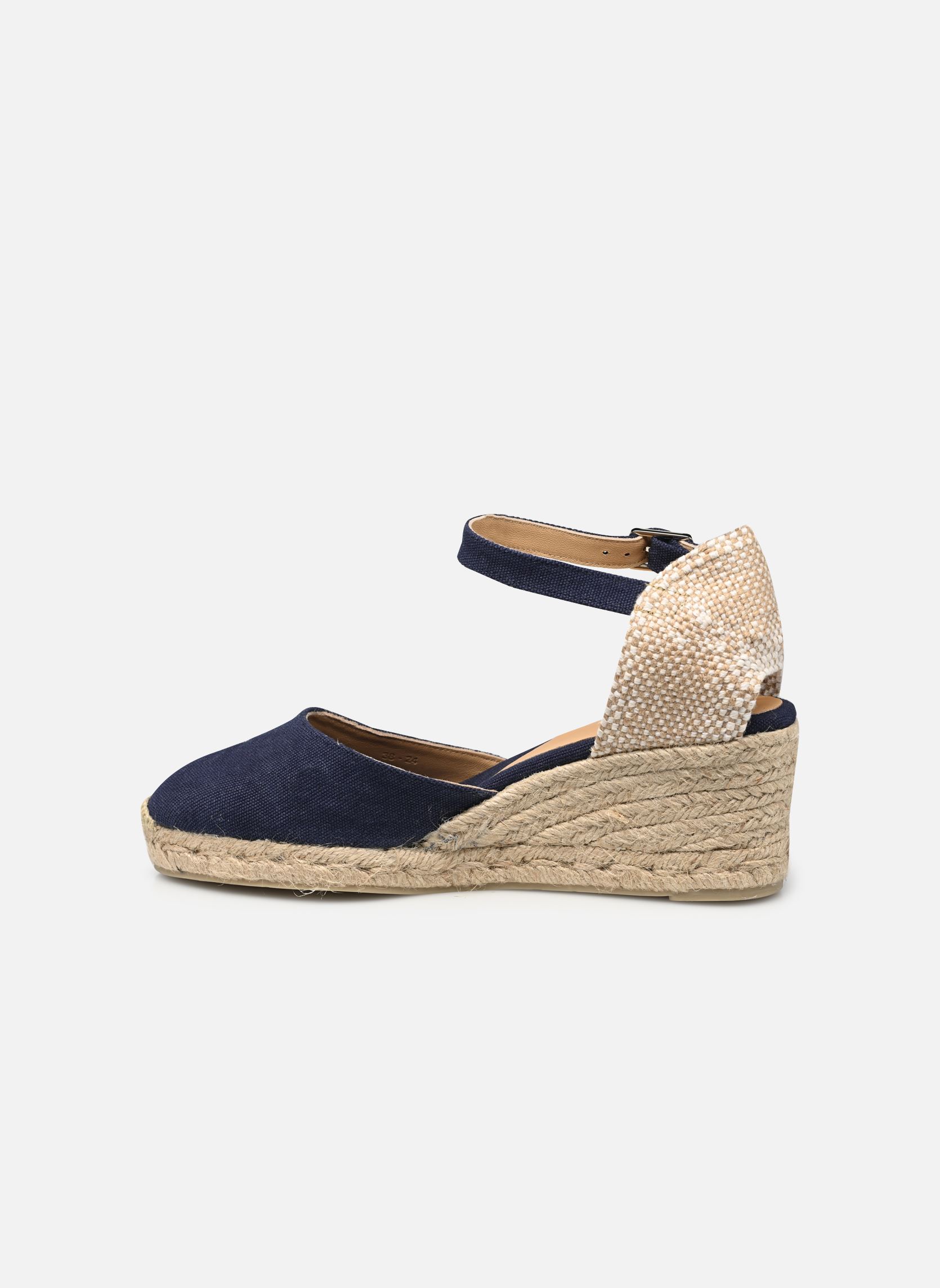 Espadrilles compensées et plateformes Carol H6 femme bleu Castaner Espadrilles compensées et plateformes Carol H6 femme bleu AZUL OXFORD