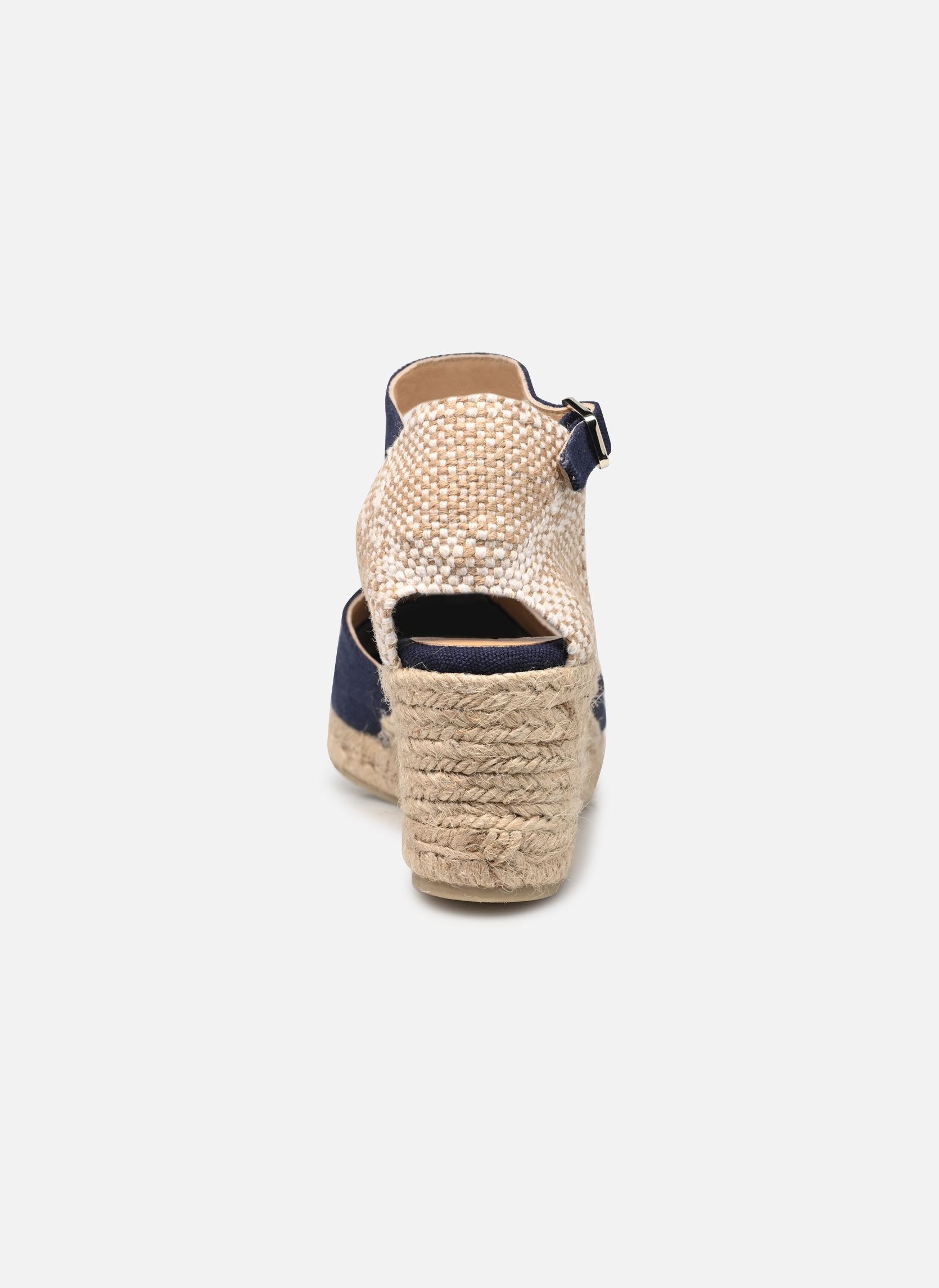 Espadrilles compensées et plateformes Carol H6 femme bleu Castaner Espadrilles compensées et plateformes Carol H6 femme bleu AZUL OXFORD