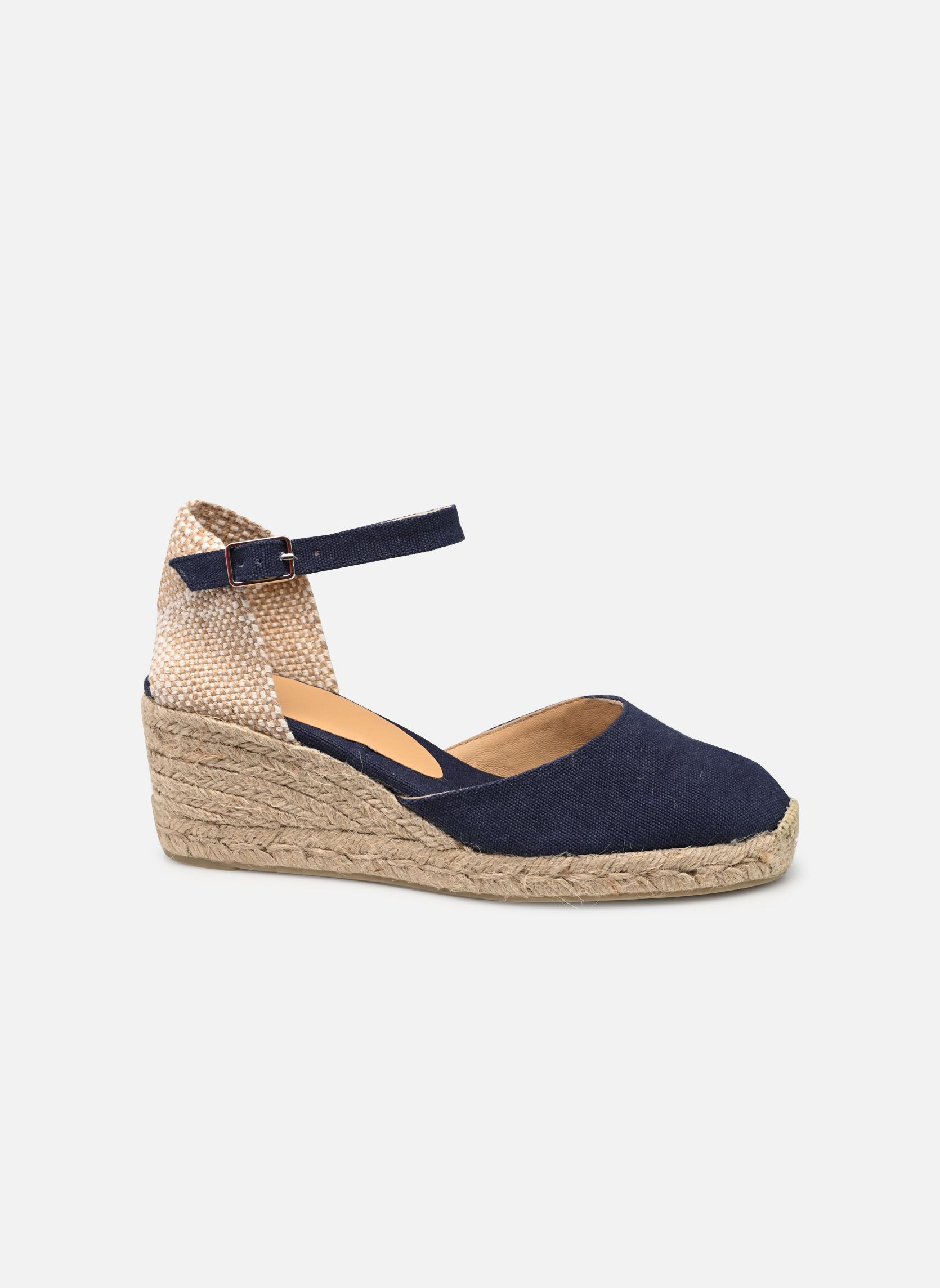 Espadrilles compensées et plateformes Carol H6 femme bleu Castaner Espadrilles compensées et plateformes Carol H6 femme bleu AZUL OXFORD