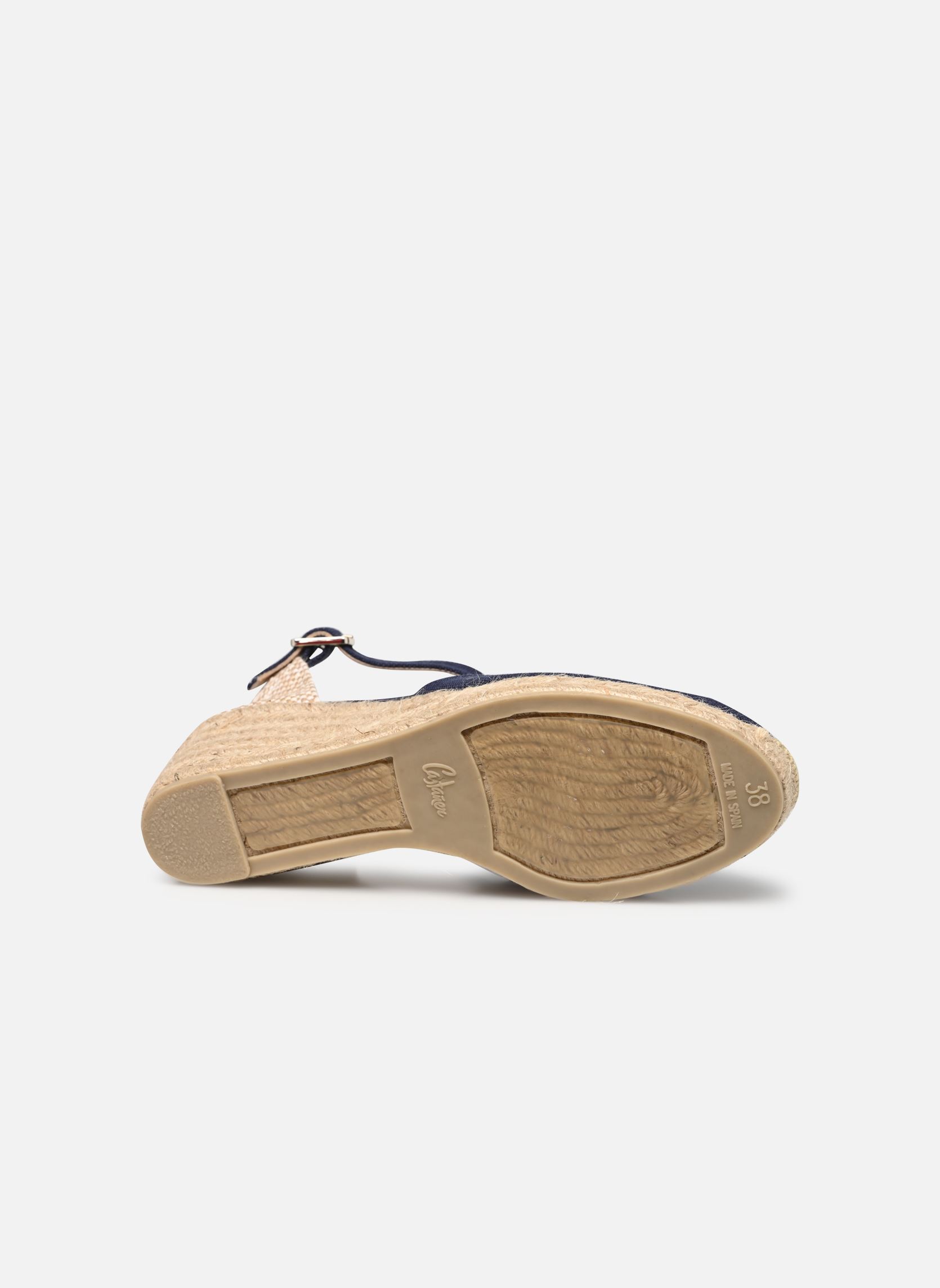 Espadrilles compensées et plateformes Carol H6 femme bleu Castaner Espadrilles compensées et plateformes Carol H6 femme bleu AZUL OXFORD
