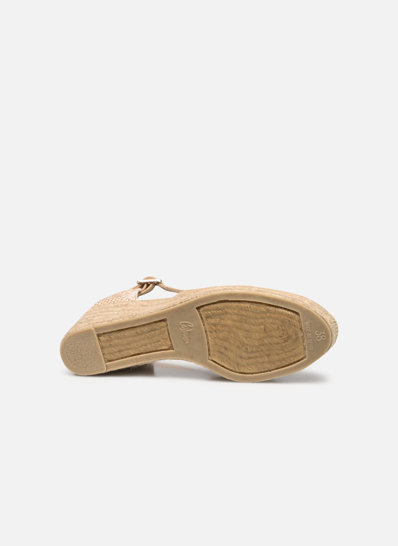 Espadrillas con zeppa e plateau Carol H6 donna beige Castaner Espadrillas con zeppa e plateau Carol H6 donna beige SAND