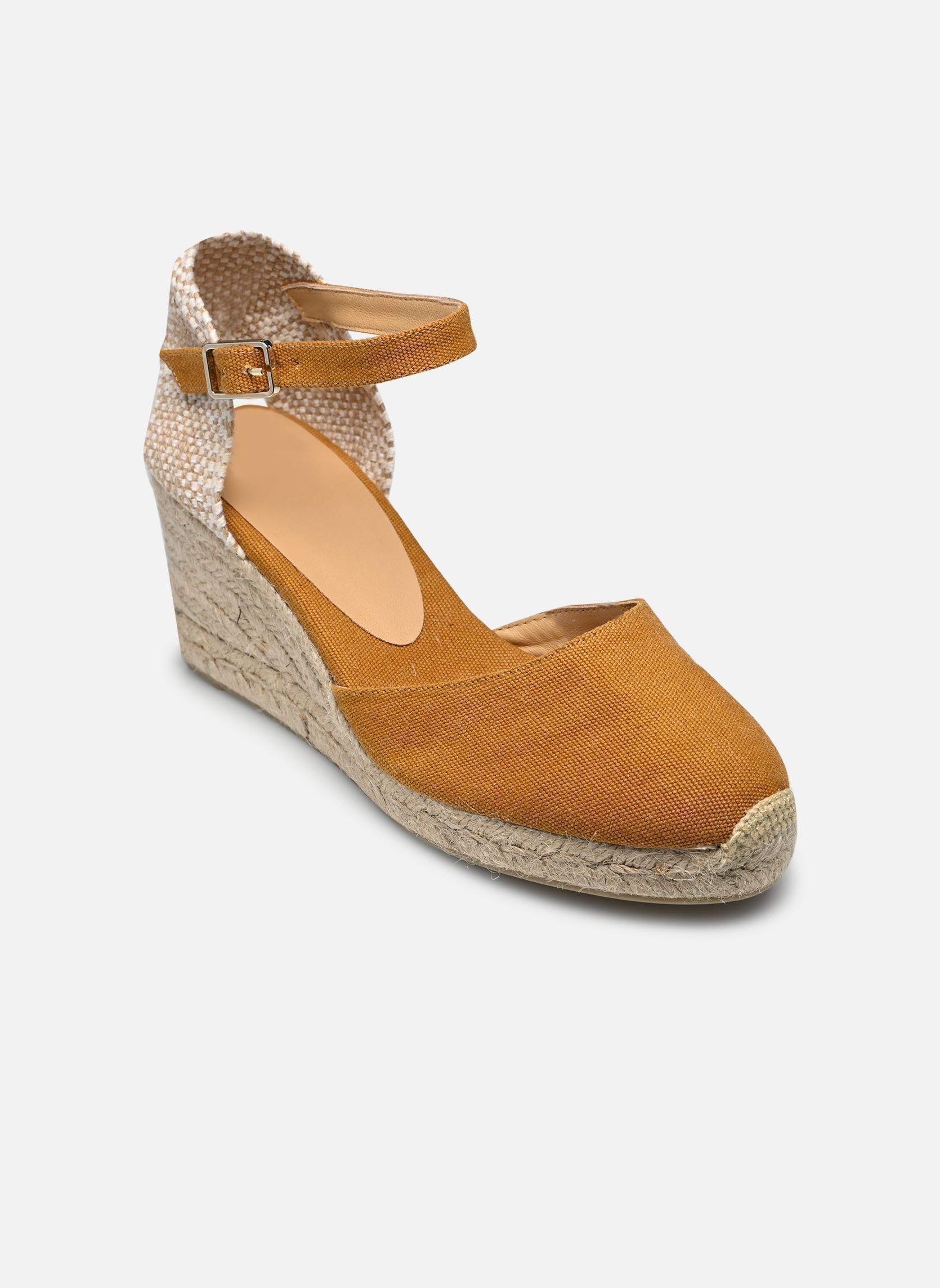 Keil- und Plateau-Espadrilles Carol H6 damen braun Castaner Keil- und Plateau-Espadrilles Carol H6 damen braun AMBAR