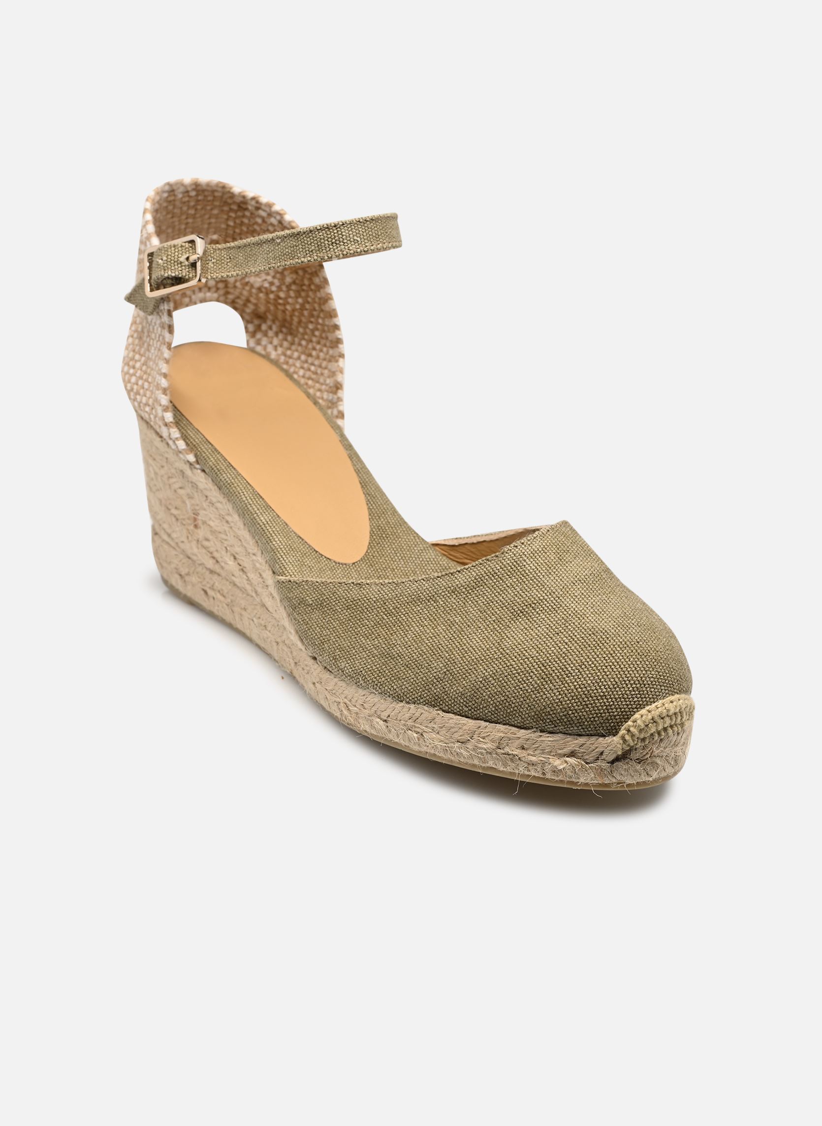 Espadrilles compensées et plateformes Carol H6 femme vert Castaner Espadrilles compensées et plateformes Carol H6 femme vert LAUREL