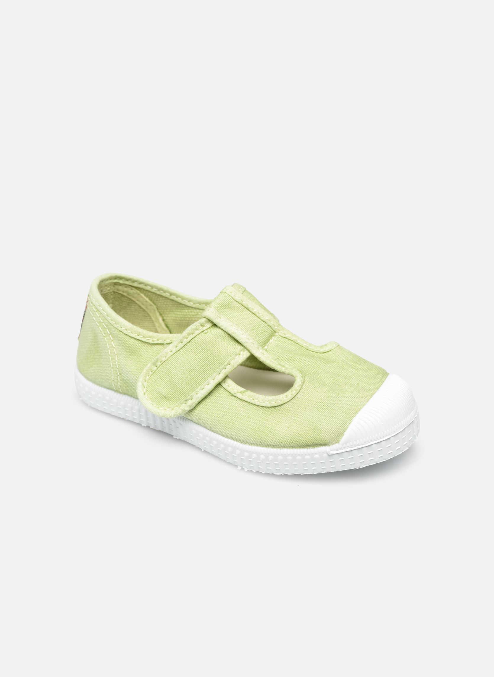 Baskets basses SANDALIA SCRATCH vert Cienta Baskets basses SANDALIA SCRATCH vert BUTTERFLY ENZ-777161