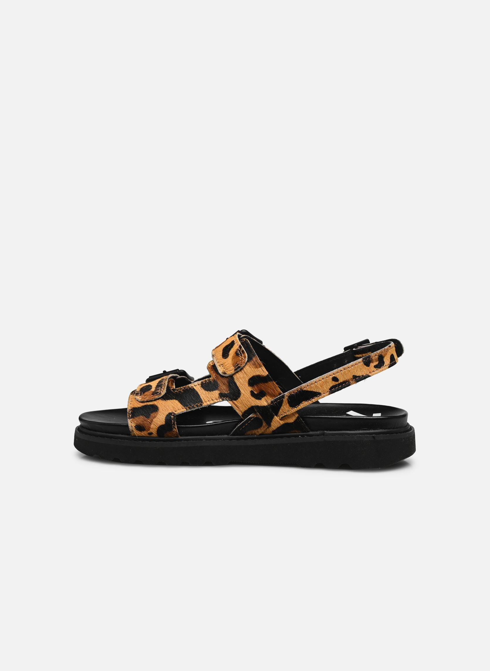 Sandales NEOSUMMER femme marron Kickers Sandales NEOSUMMER femme marron Camel leopard
