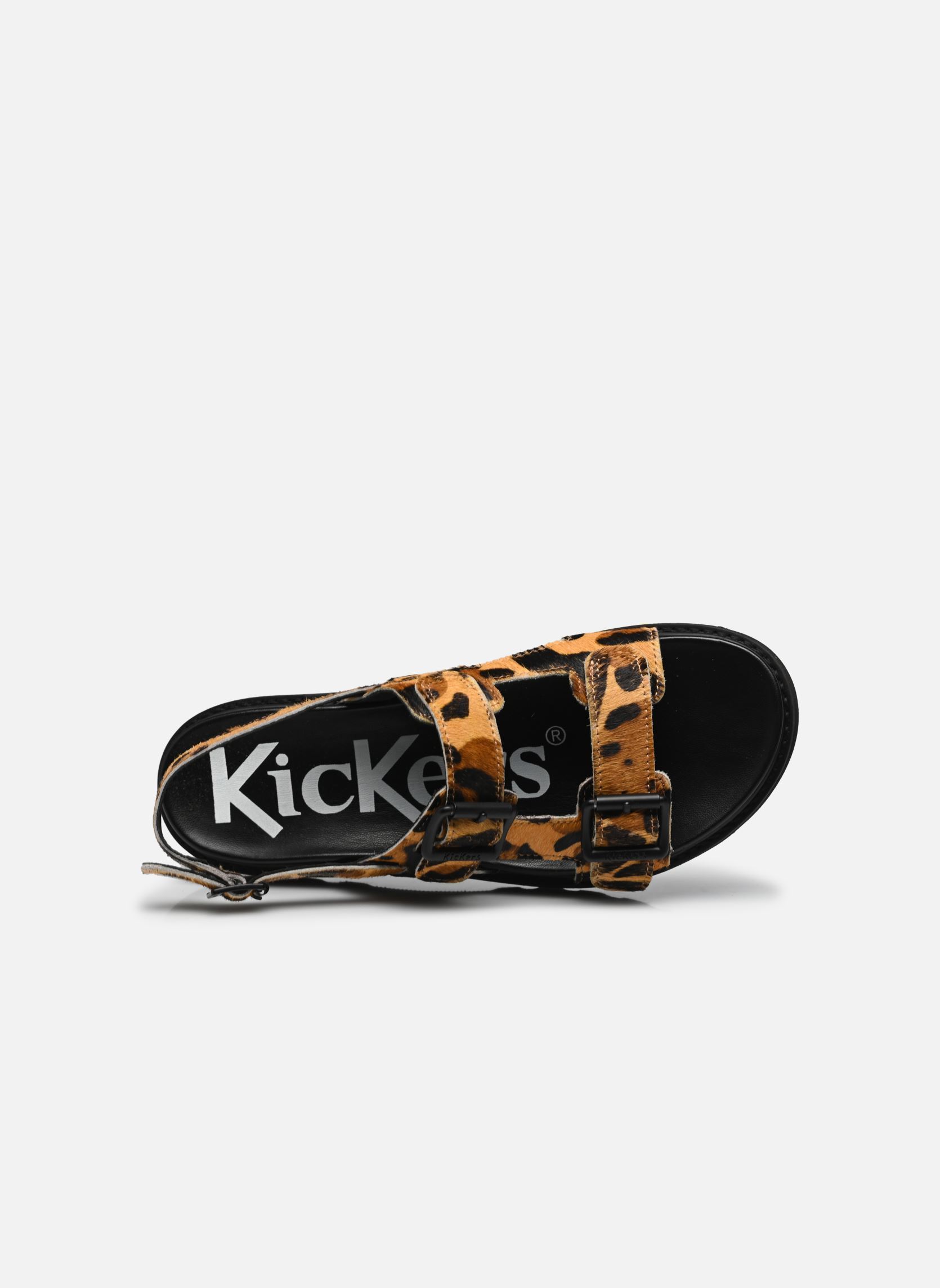 Sandales NEOSUMMER femme marron Kickers Sandales NEOSUMMER femme marron Camel leopard
