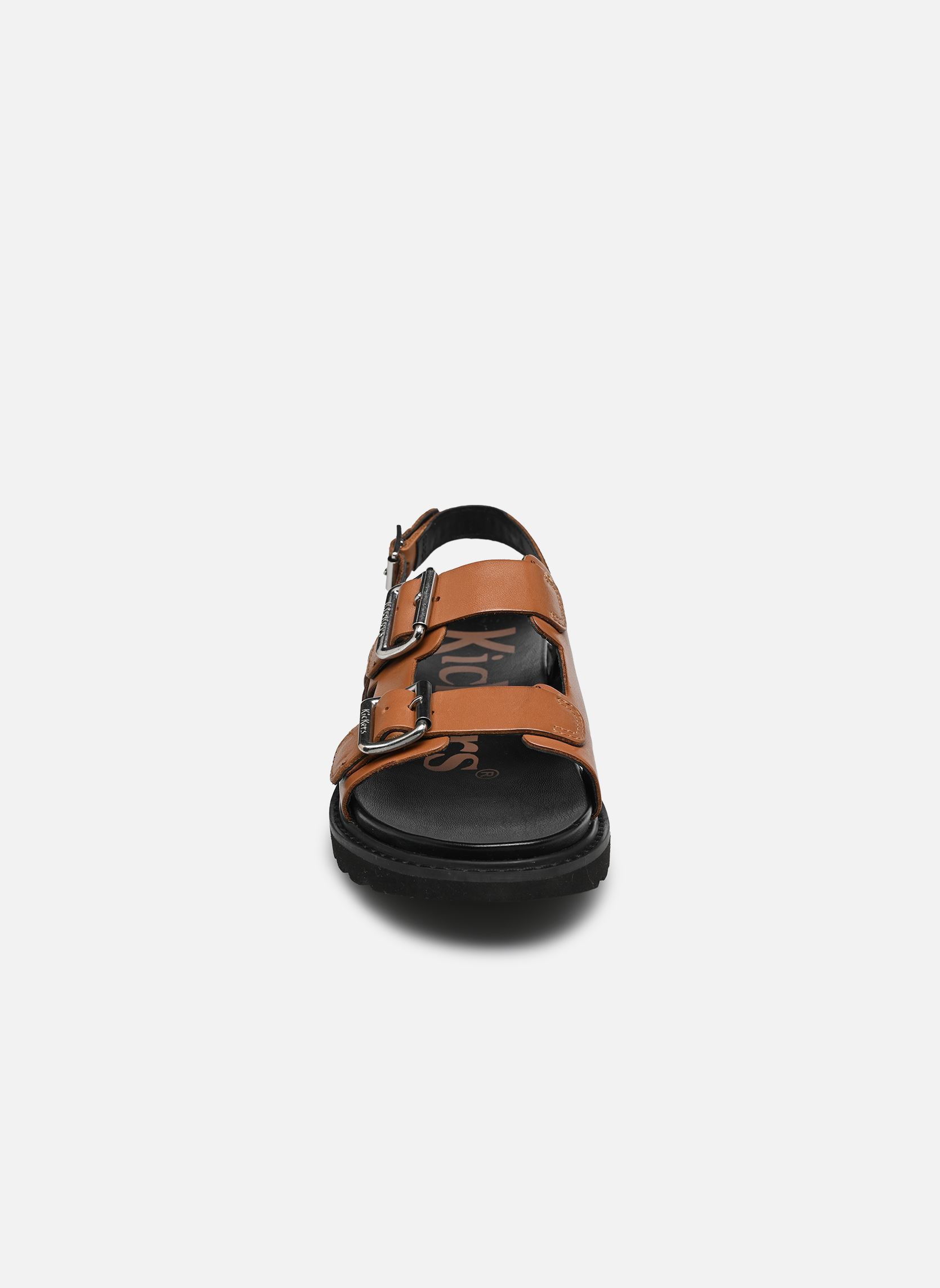 Sandales NEOSUMMER femme marron Kickers Sandales NEOSUMMER femme marron Camel