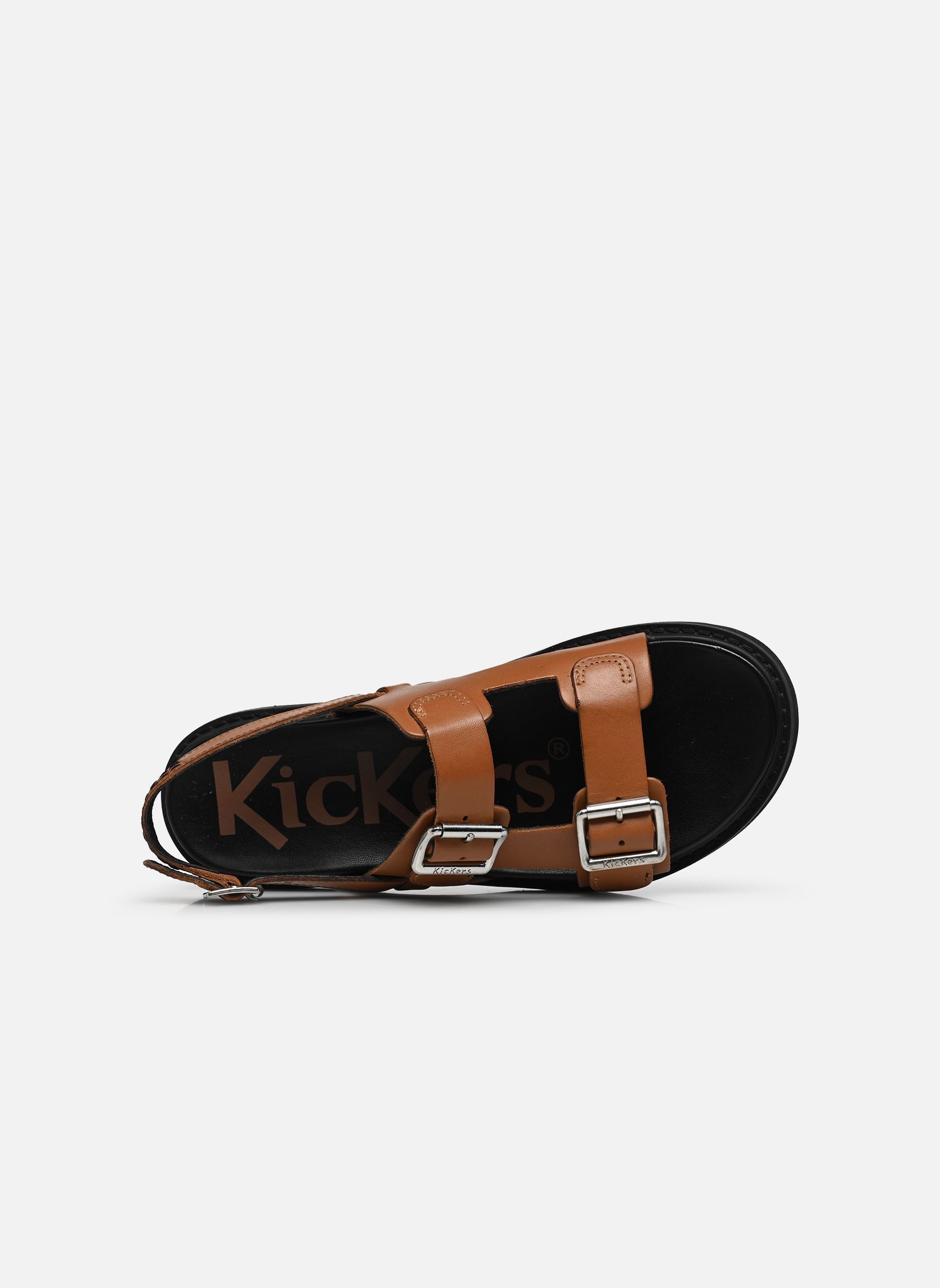 Sandales NEOSUMMER femme marron Kickers Sandales NEOSUMMER femme marron Camel