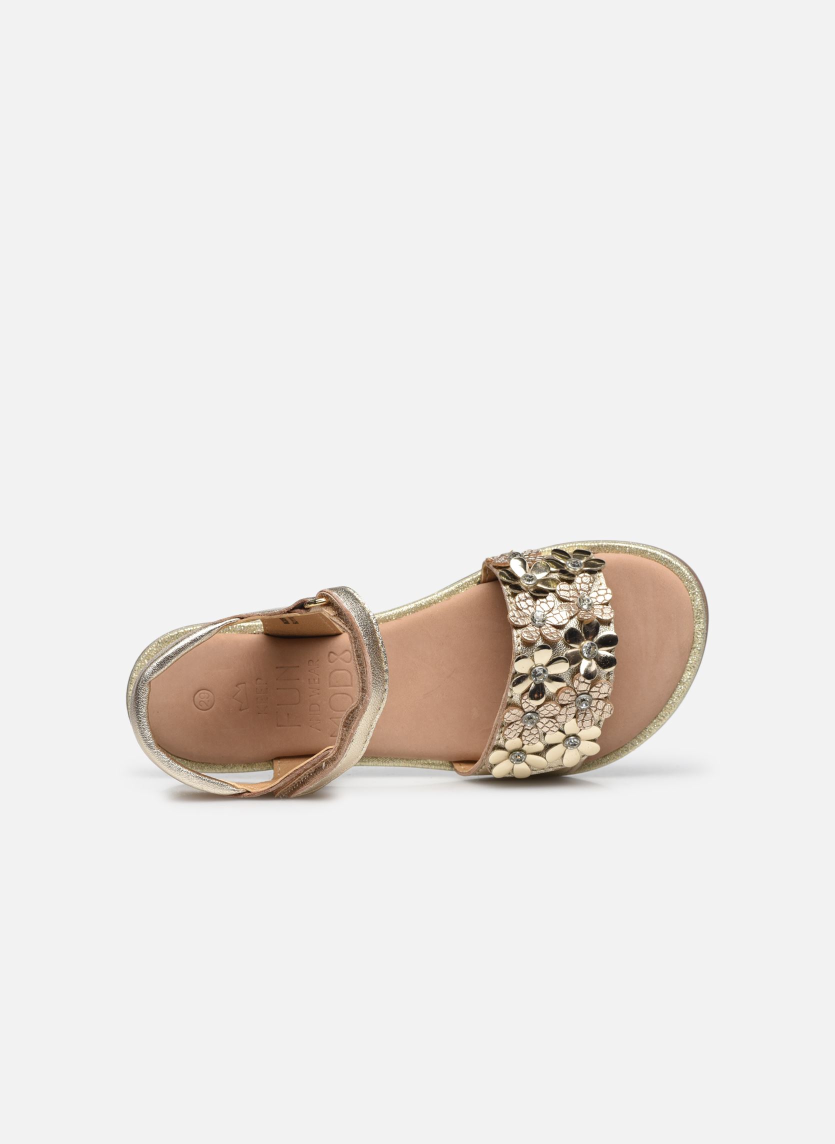 Sandali Parlotte bambina oro e bronzo Mod8 Sandali Parlotte bambina oro e bronzo OR