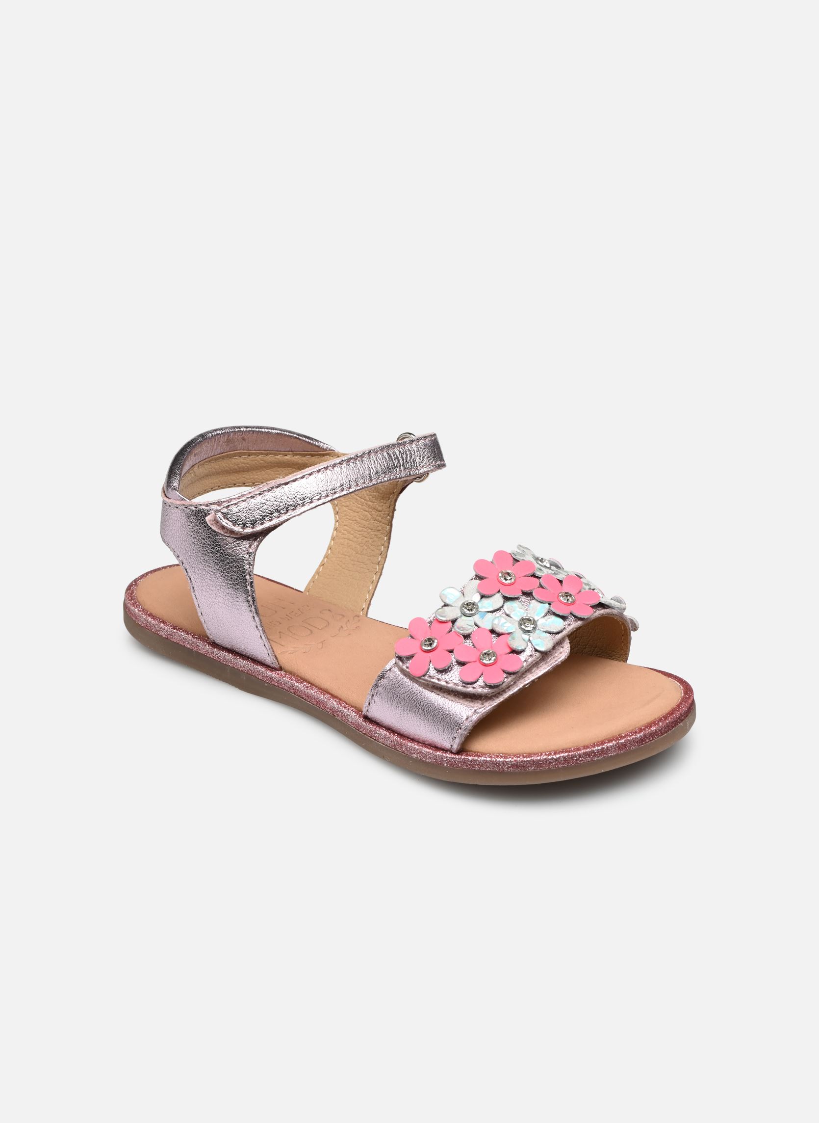 Sandalen Parlotte meisjes roze Mod8 Sandalen Parlotte meisjes roze VIOLET LILAS METALLISE