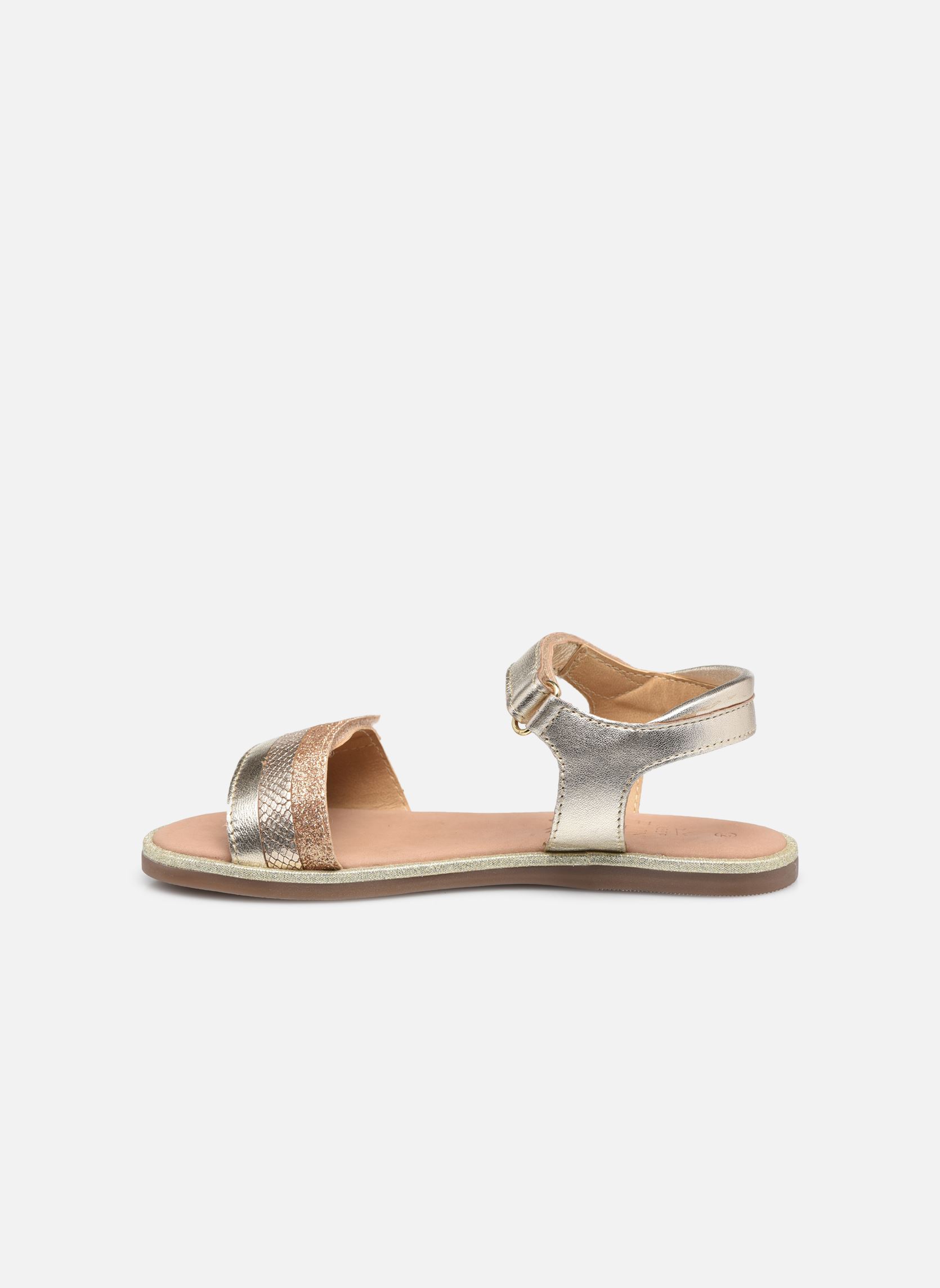 Sandales Paganisa fille or et bronze Mod8 Sandales Paganisa fille or et bronze OR