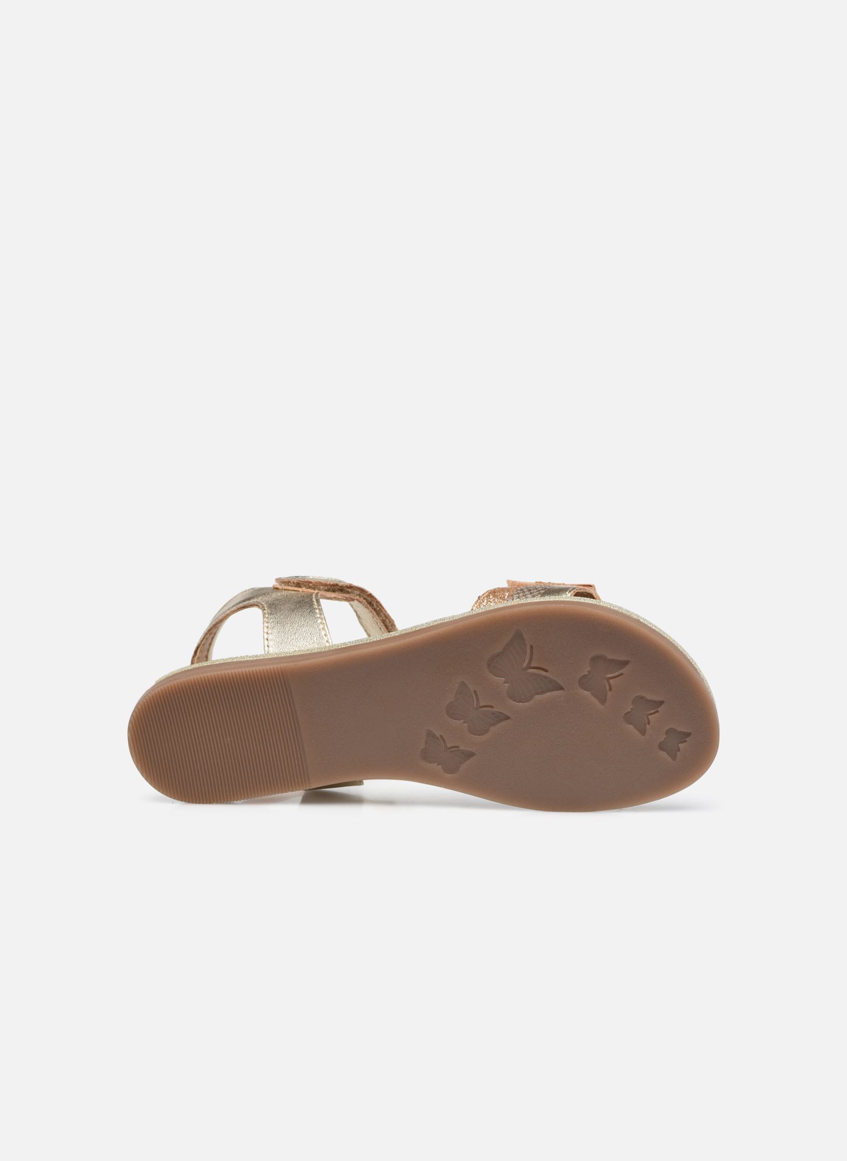Sandales Paganisa fille or et bronze Mod8 Sandales Paganisa fille or et bronze OR