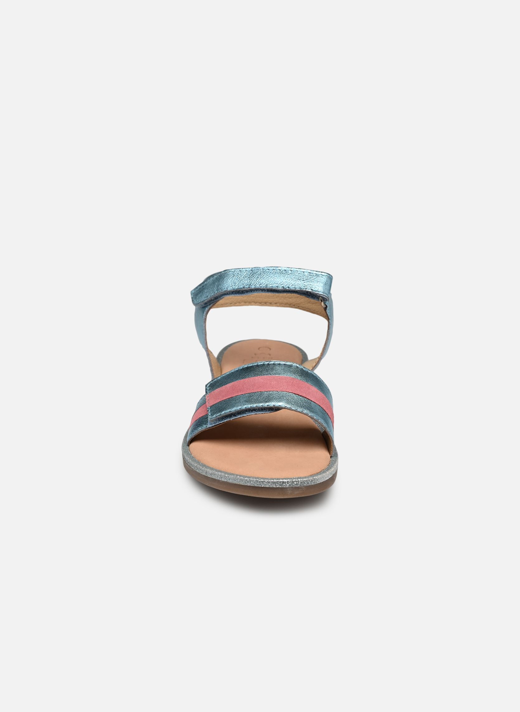 Sandali Paganisa bambina blu Mod8 Sandali Paganisa bambina blu BLEU CLAIR LILAS JAUNE