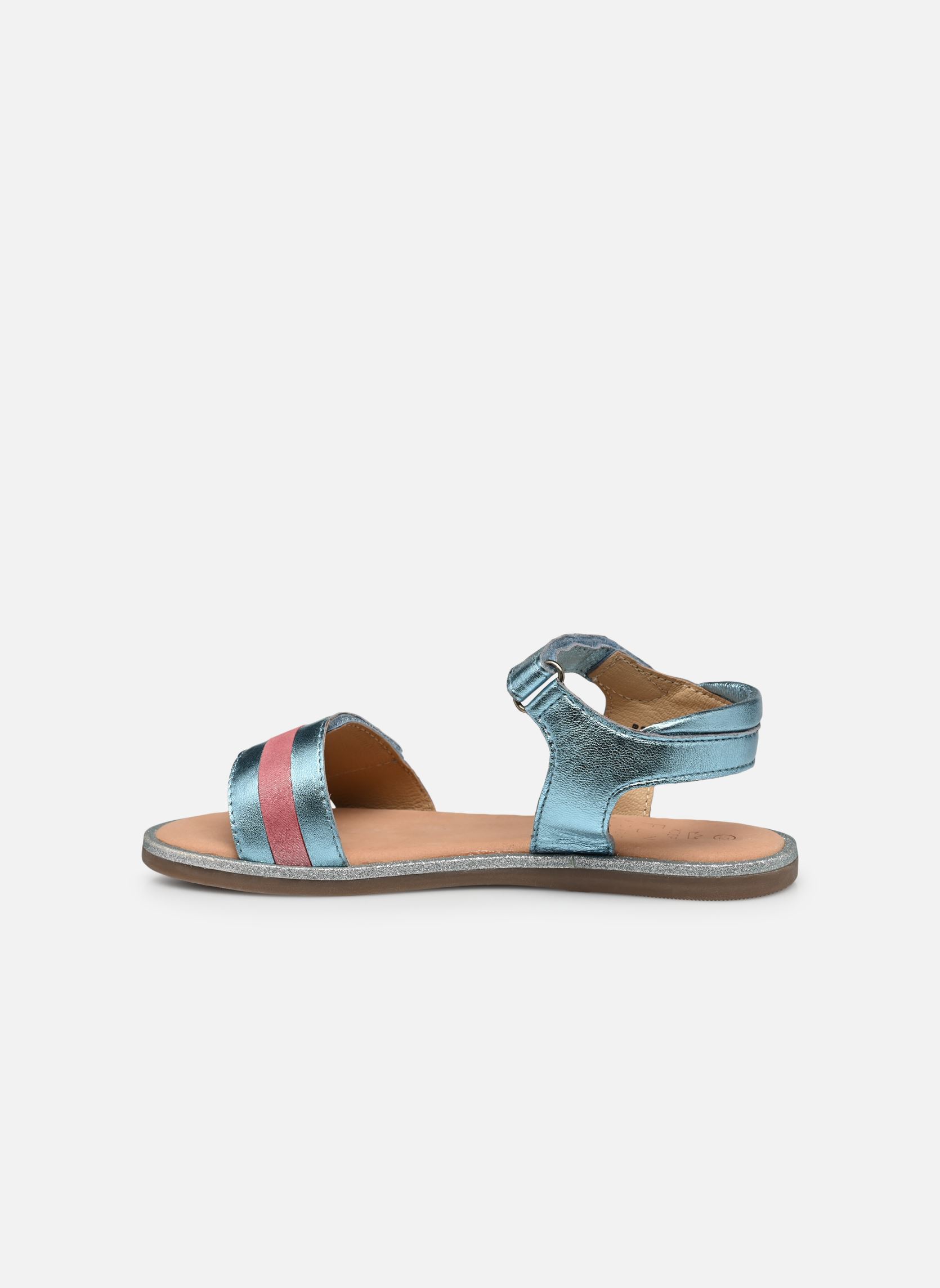 Sandali Paganisa bambina blu Mod8 Sandali Paganisa bambina blu BLEU CLAIR LILAS JAUNE