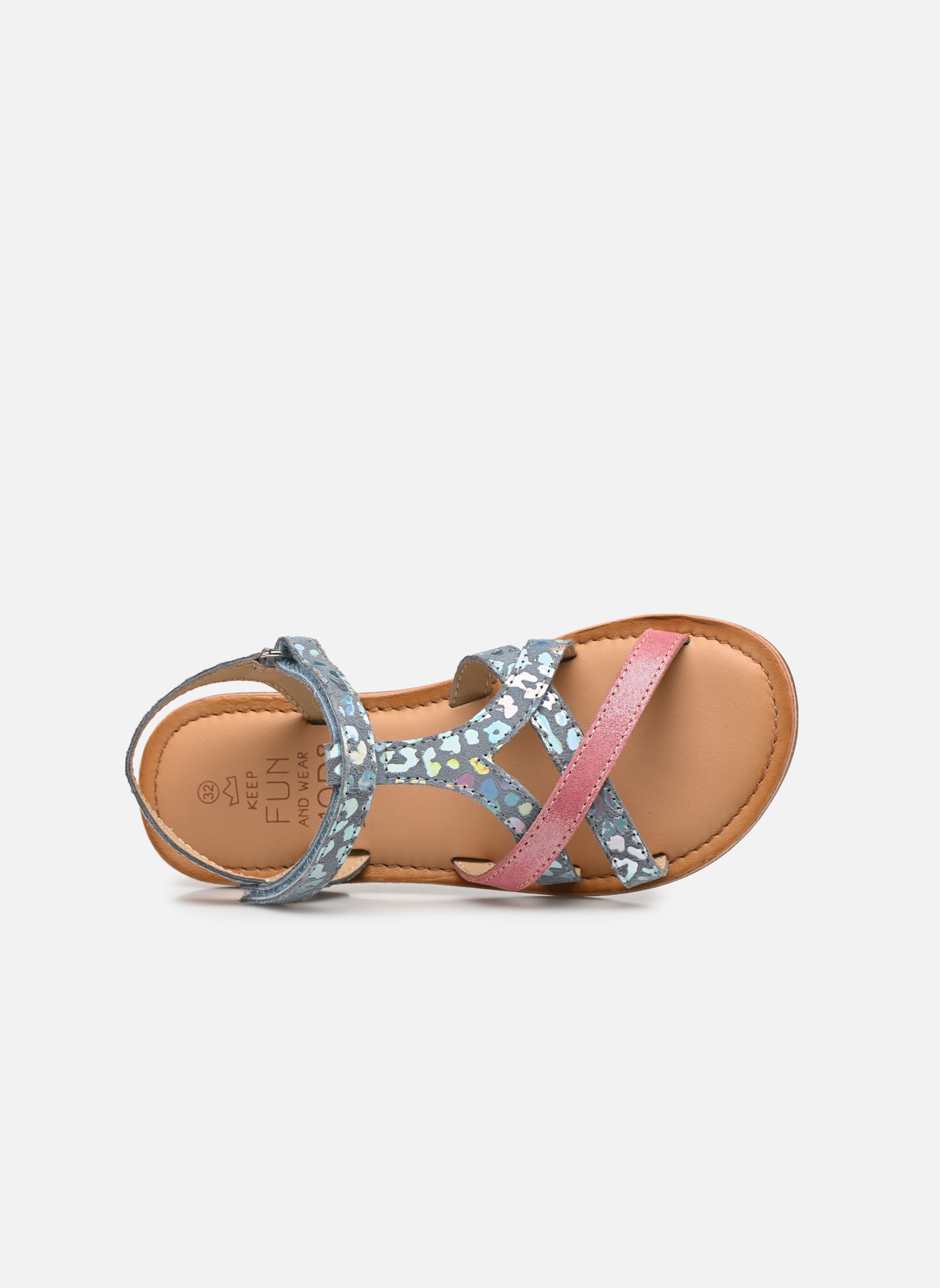 Sandalen Canissa mädchen blau Mod8 Sandalen Canissa mädchen blau BLEU BRILLANT