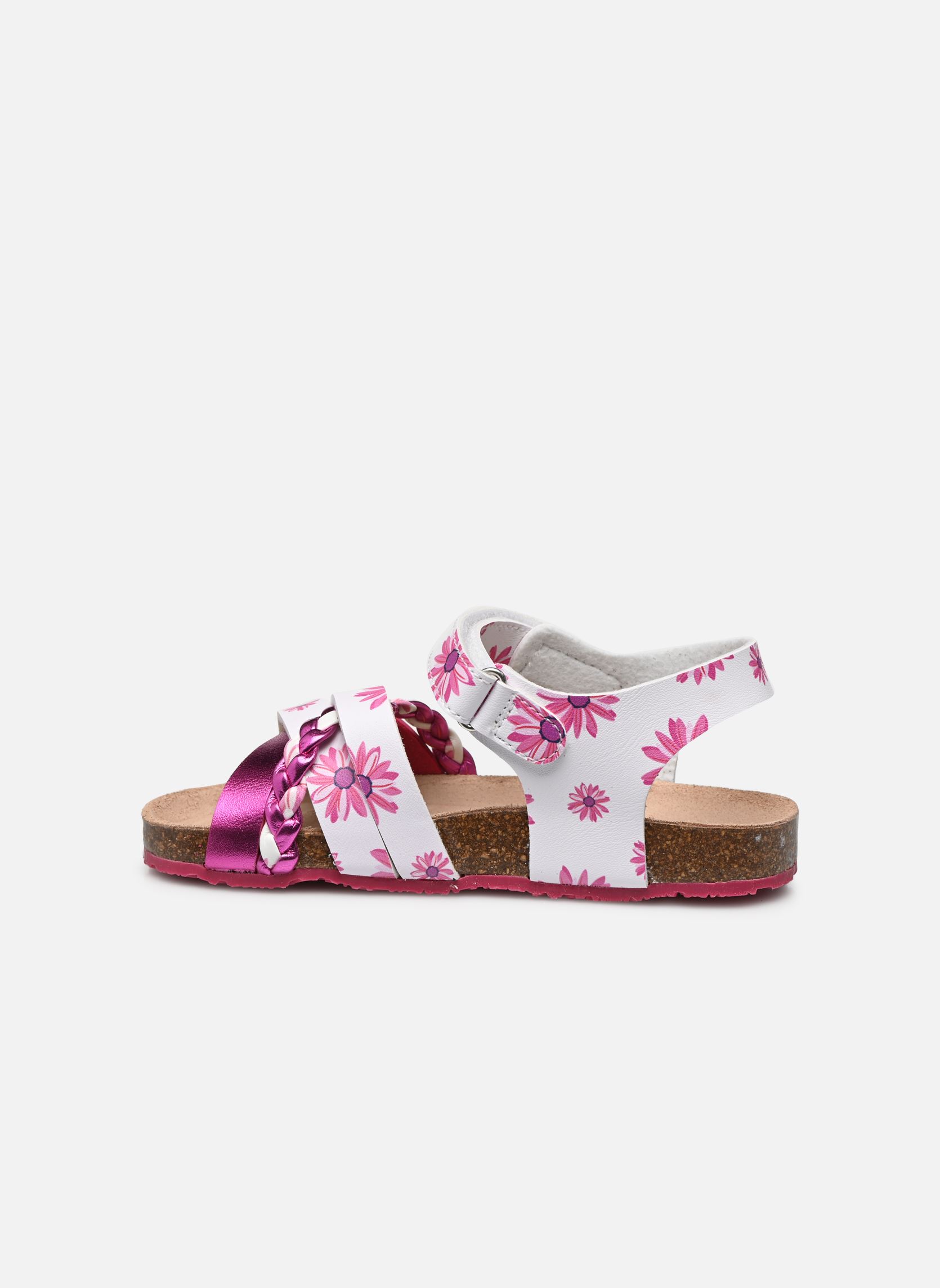 Sandalen Koenia mädchen rosa Mod8 Sandalen Koenia mädchen rosa BLANC ROSE FLEURS