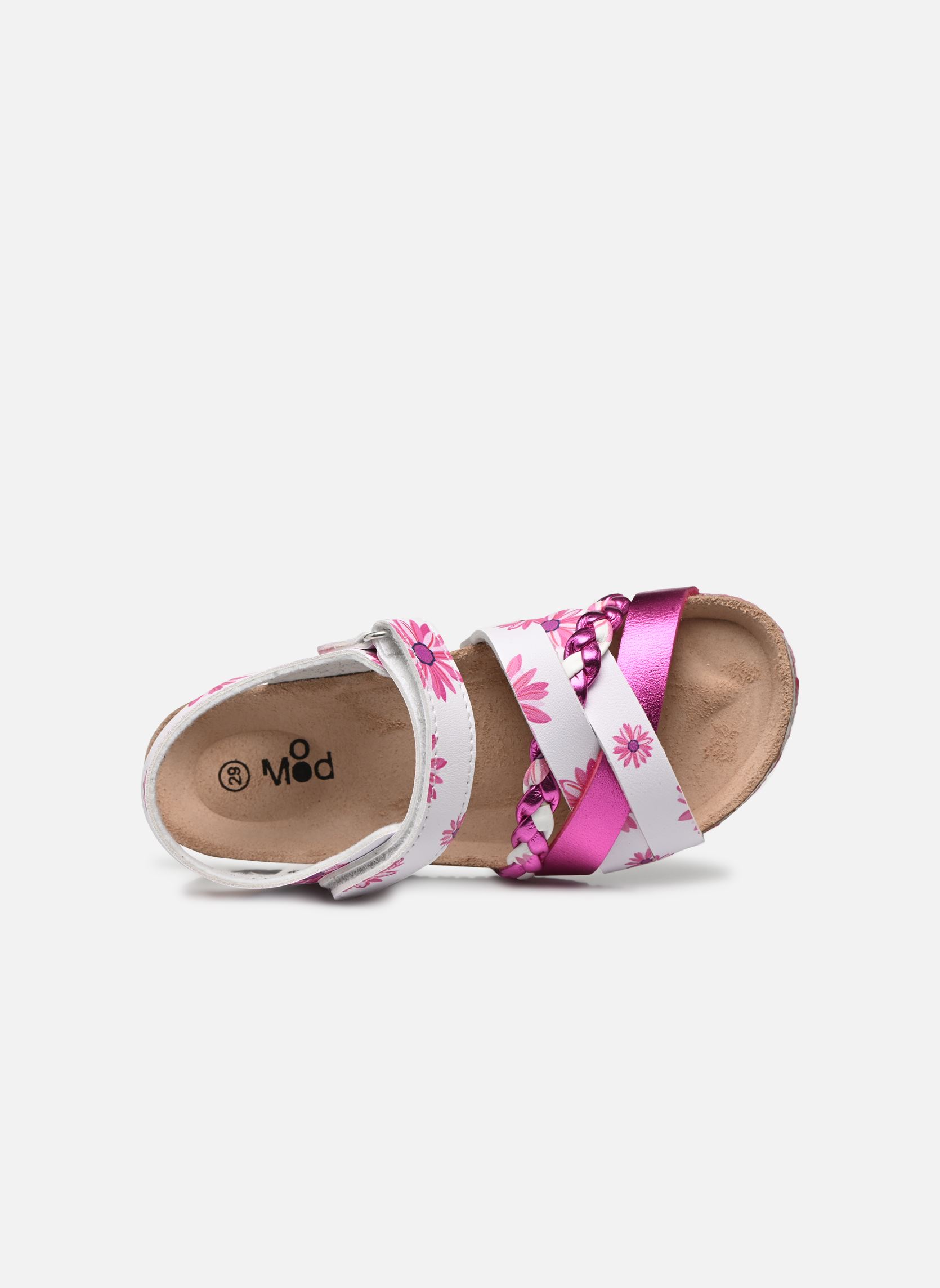 Sandalen Koenia mädchen rosa Mod8 Sandalen Koenia mädchen rosa BLANC ROSE FLEURS