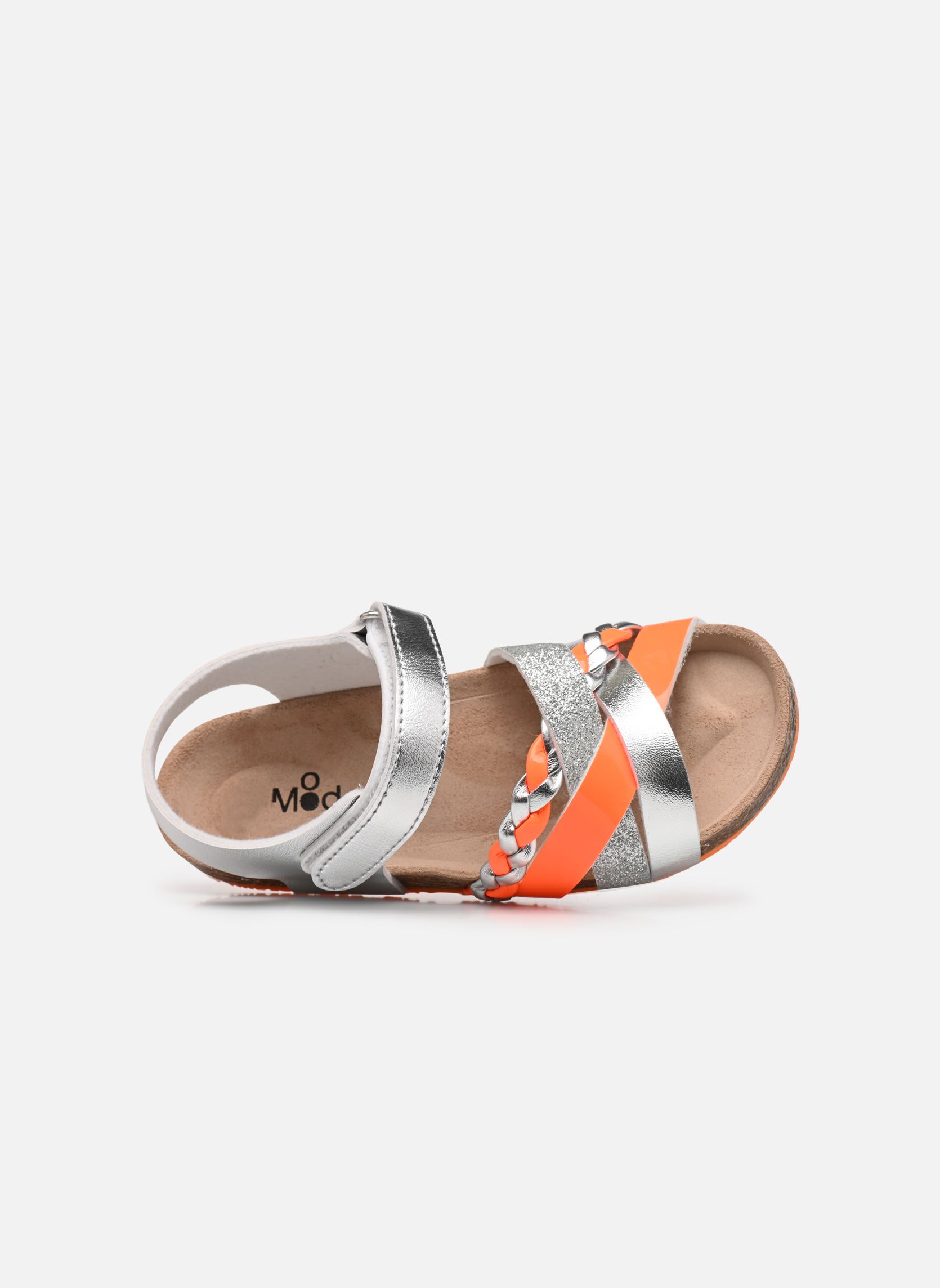 Sandalen Koenia mädchen silber Mod8 Sandalen Koenia mädchen silber ARGENT ORANGE