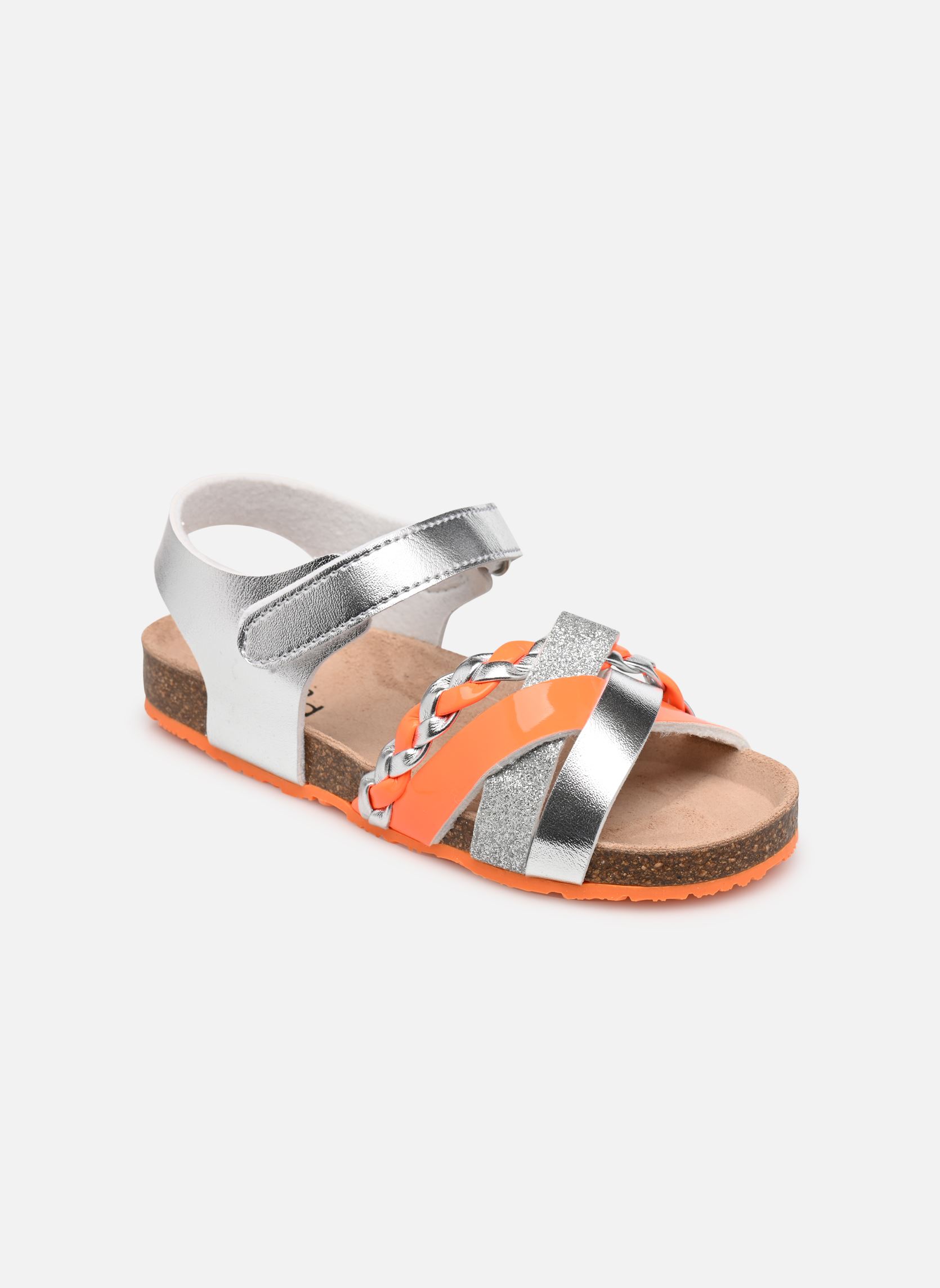 Sandalen Koenia mädchen silber Mod8 Sandalen Koenia mädchen silber ARGENT ORANGE