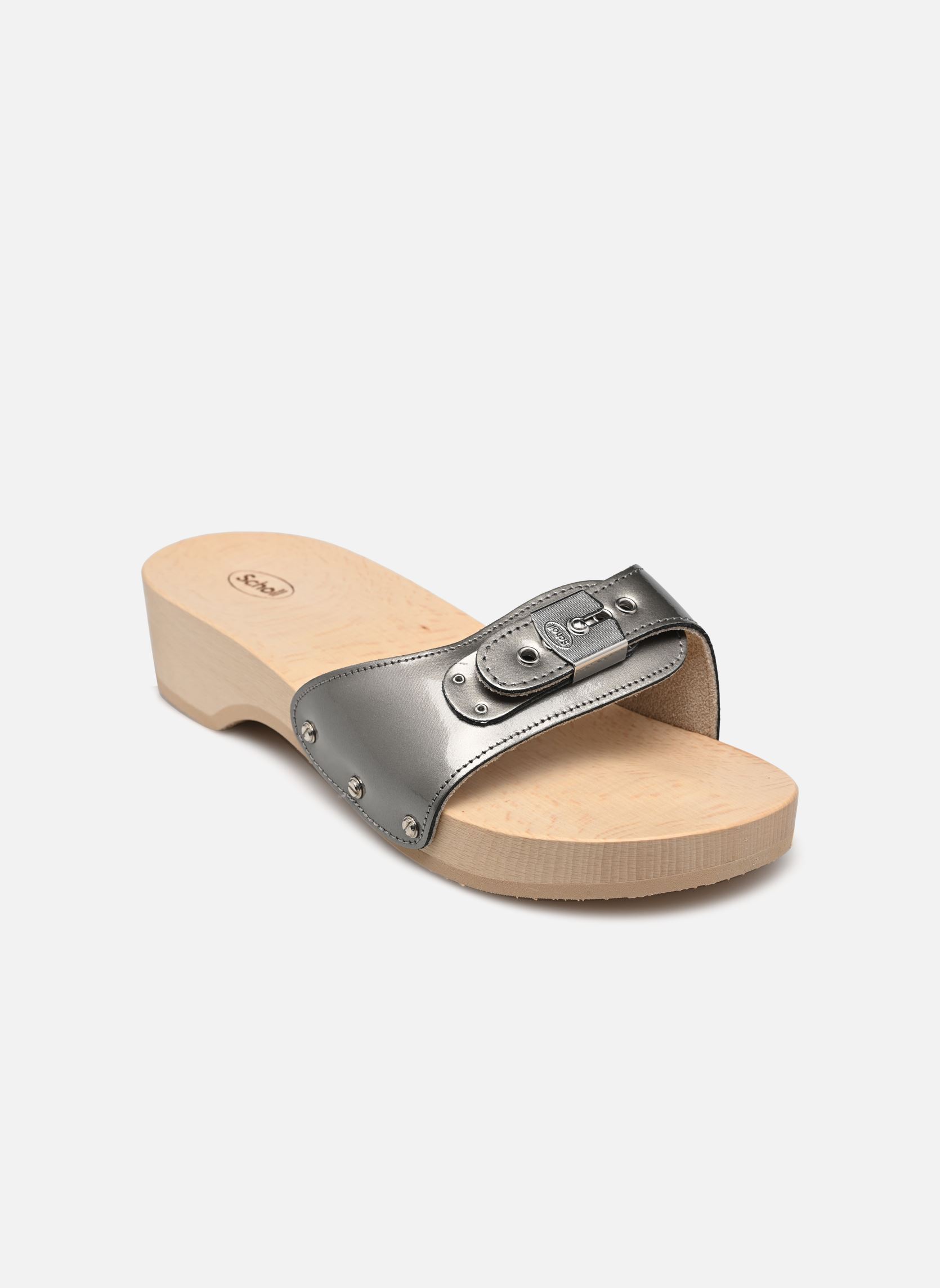 Mules Pescura Heel ICONIC femme argent Scholl Mules Pescura Heel ICONIC femme argent Grey