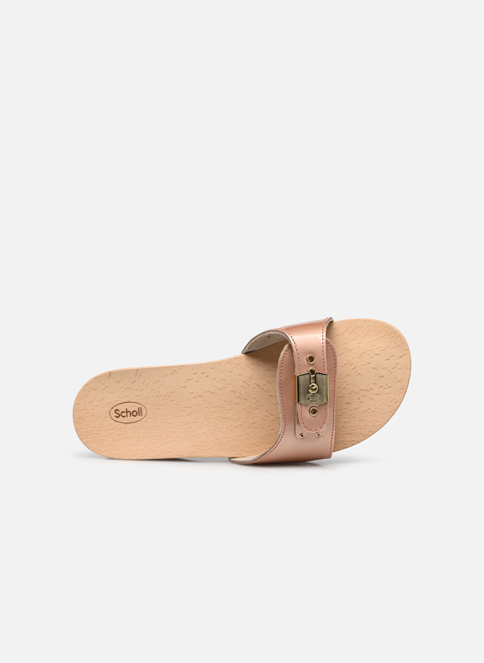 Pantoletten Pescura Heel ICONIC damen rosa Scholl Pantoletten Pescura Heel ICONIC damen rosa Rose gold