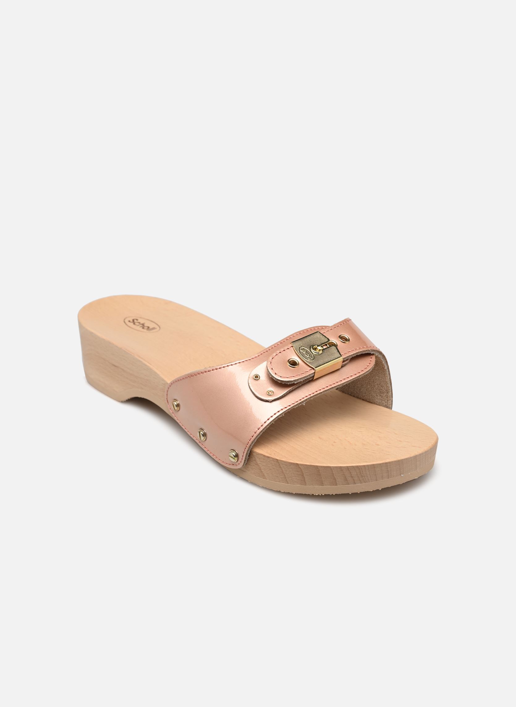 Pantoletten Pescura Heel ICONIC damen rosa Scholl Pantoletten Pescura Heel ICONIC damen rosa Rose gold