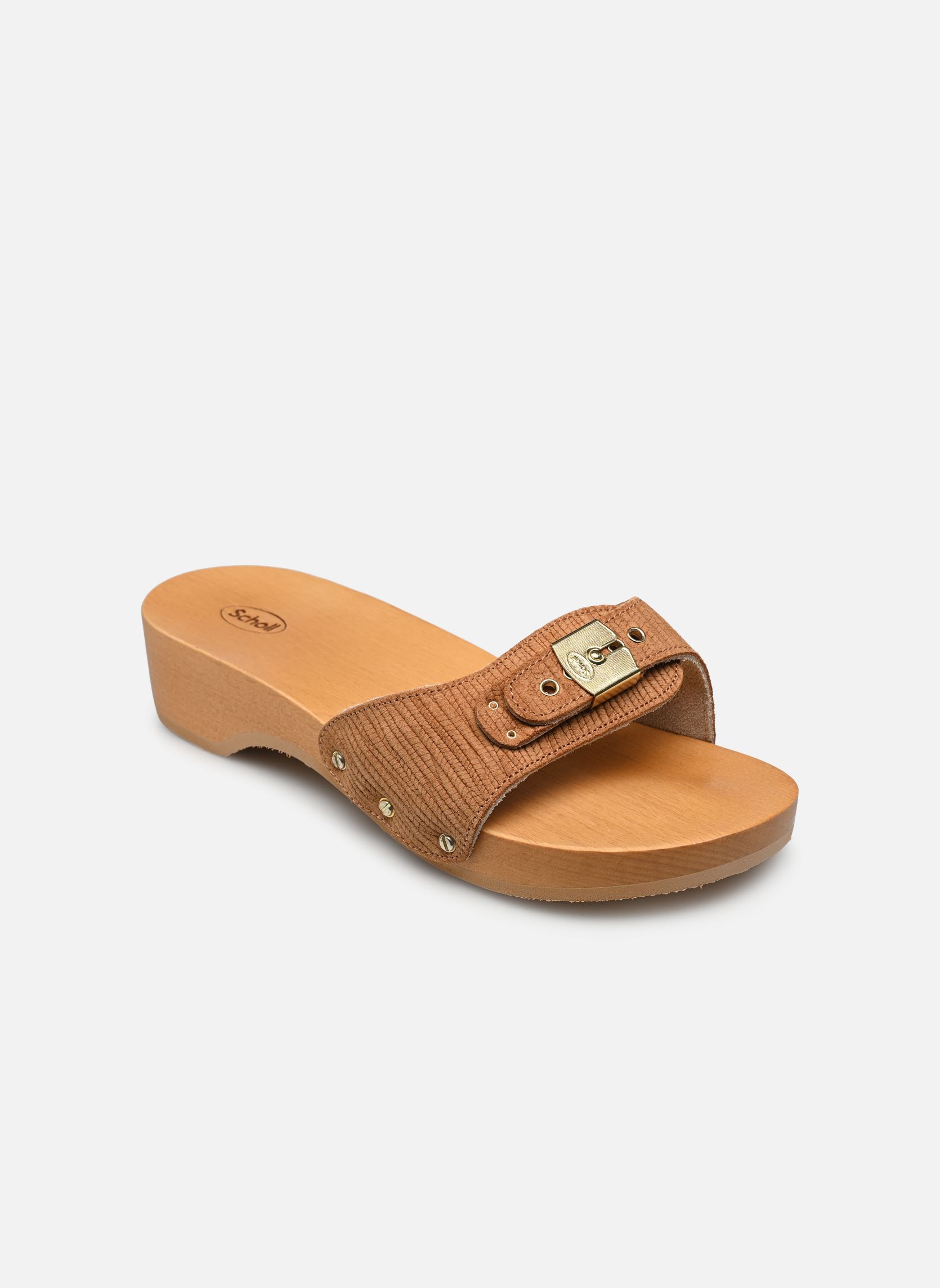 Mules Pescura Heel ICONIC femme marron Scholl Mules Pescura Heel ICONIC femme marron Tan