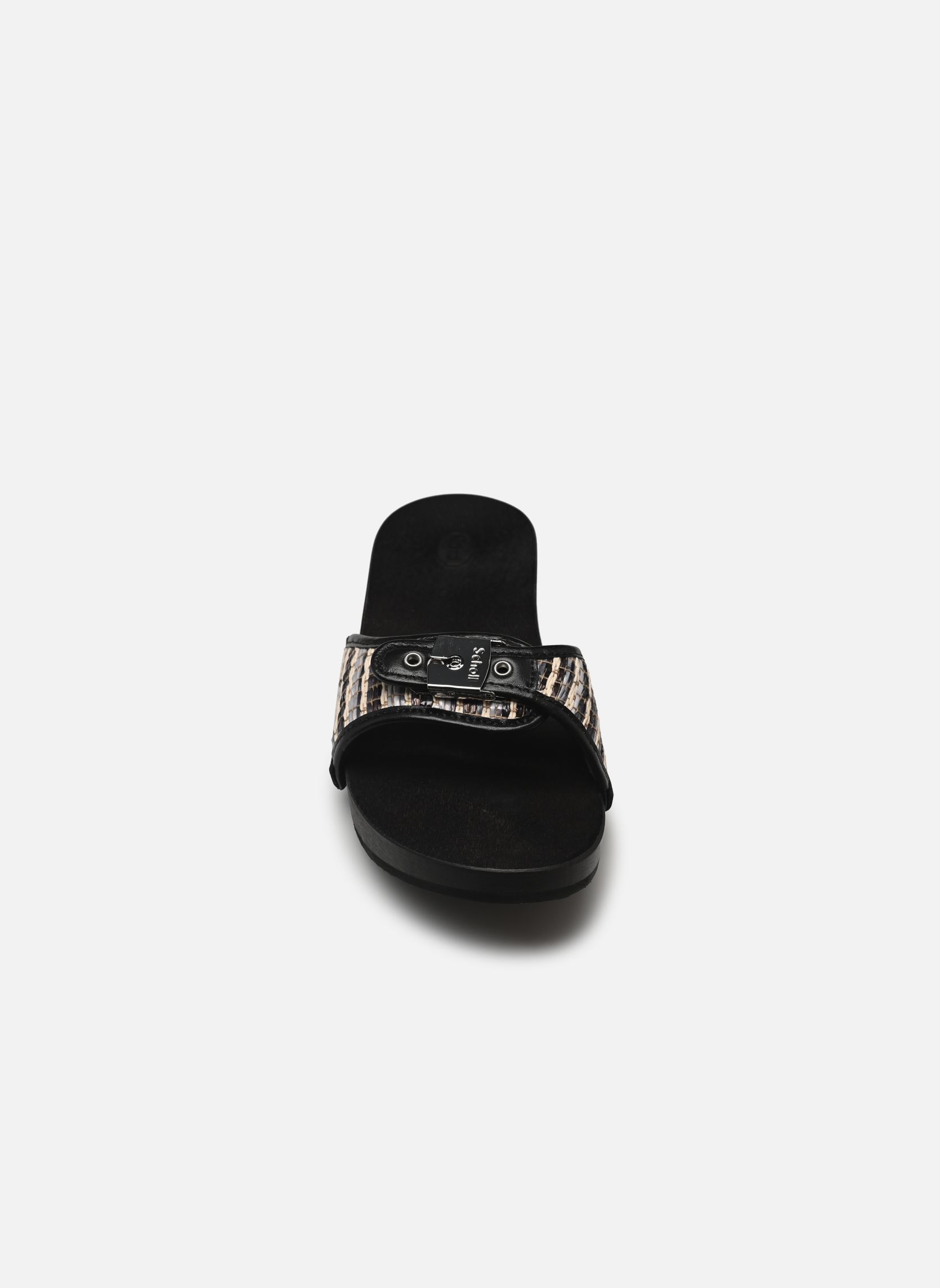 Mules Pescura Heel ICONIC femme multicolore Scholl Mules Pescura Heel ICONIC femme multicolore Black/white