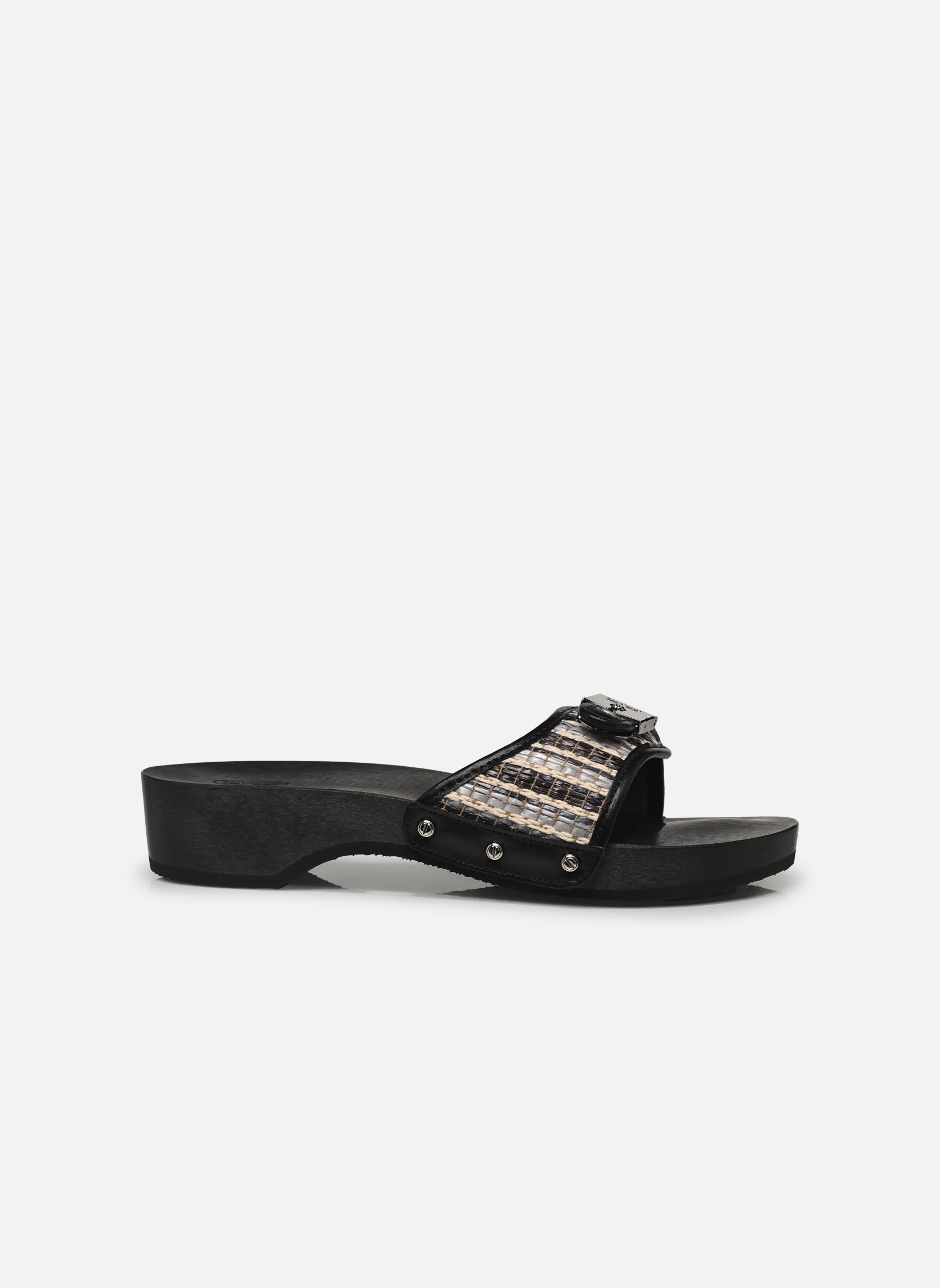Mules Pescura Heel ICONIC femme multicolore Scholl Mules Pescura Heel ICONIC femme multicolore Black/white