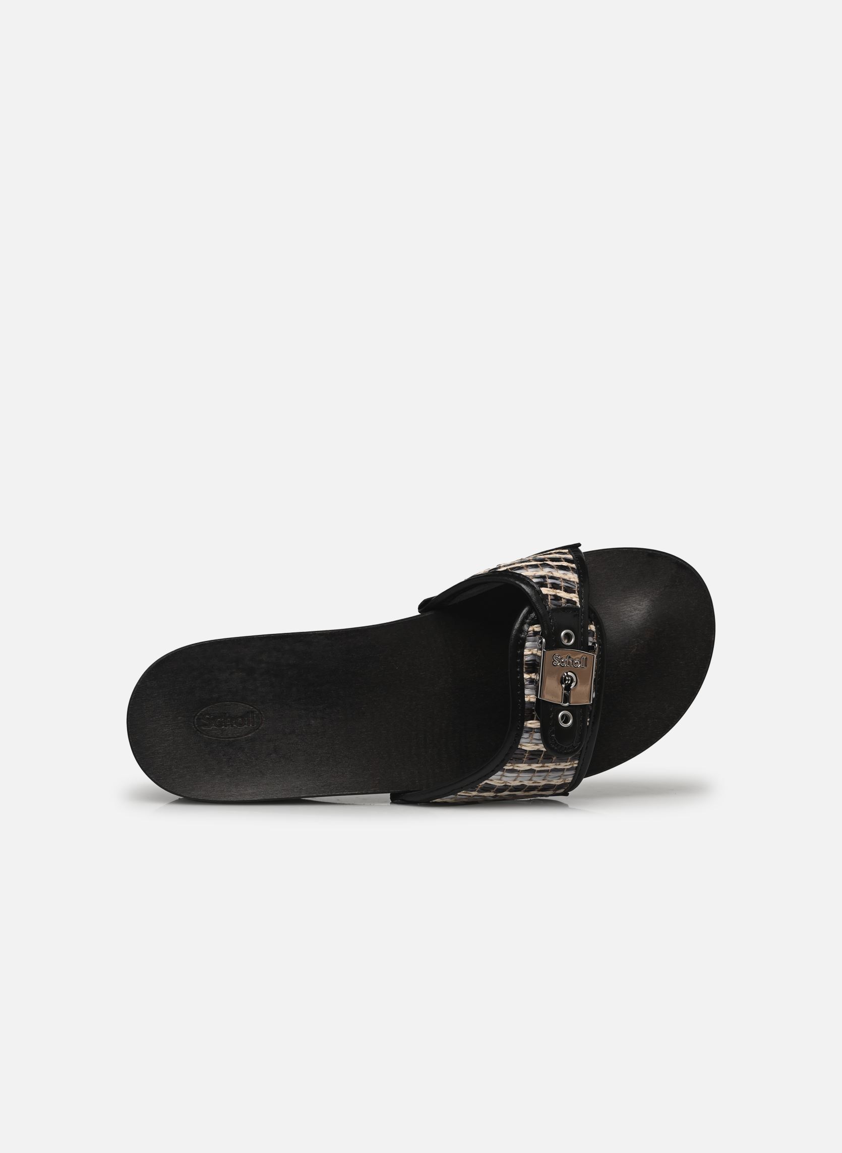 Mules Pescura Heel ICONIC femme multicolore Scholl Mules Pescura Heel ICONIC femme multicolore Black/white