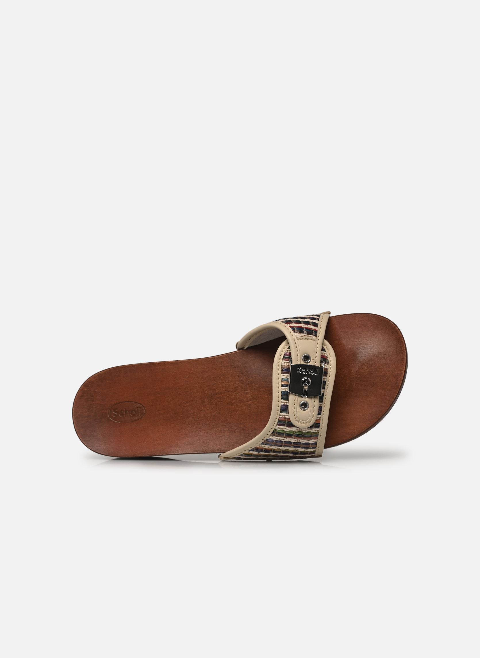 Pantoletten Pescura Heel ICONIC damen mehrfarbig Scholl Pantoletten Pescura Heel ICONIC damen mehrfarbig Khaki/Chocolate mix