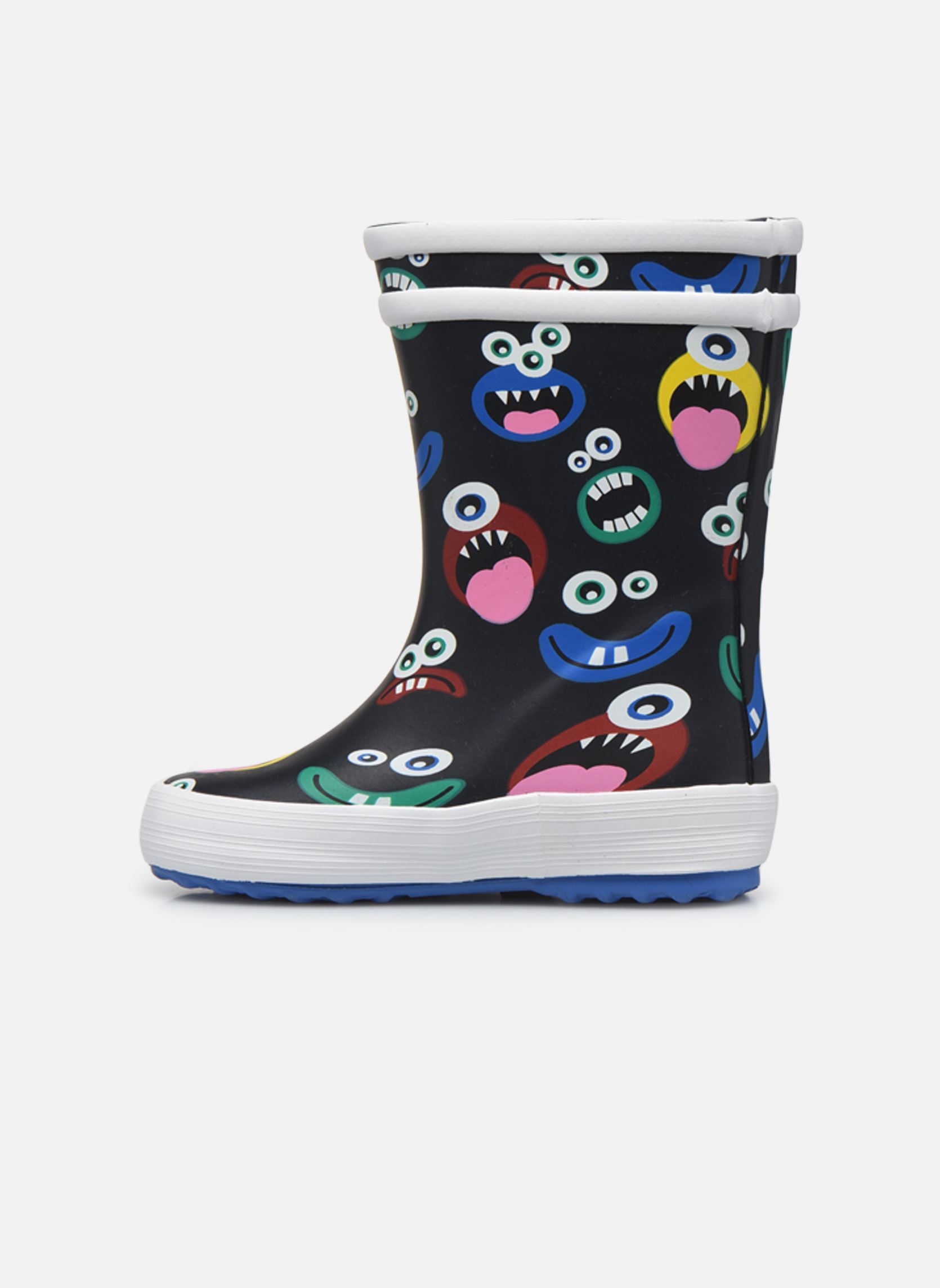 Gummistiefel Baby Flac Theme blau Aigle Gummistiefel Baby Flac Theme blau Monstres