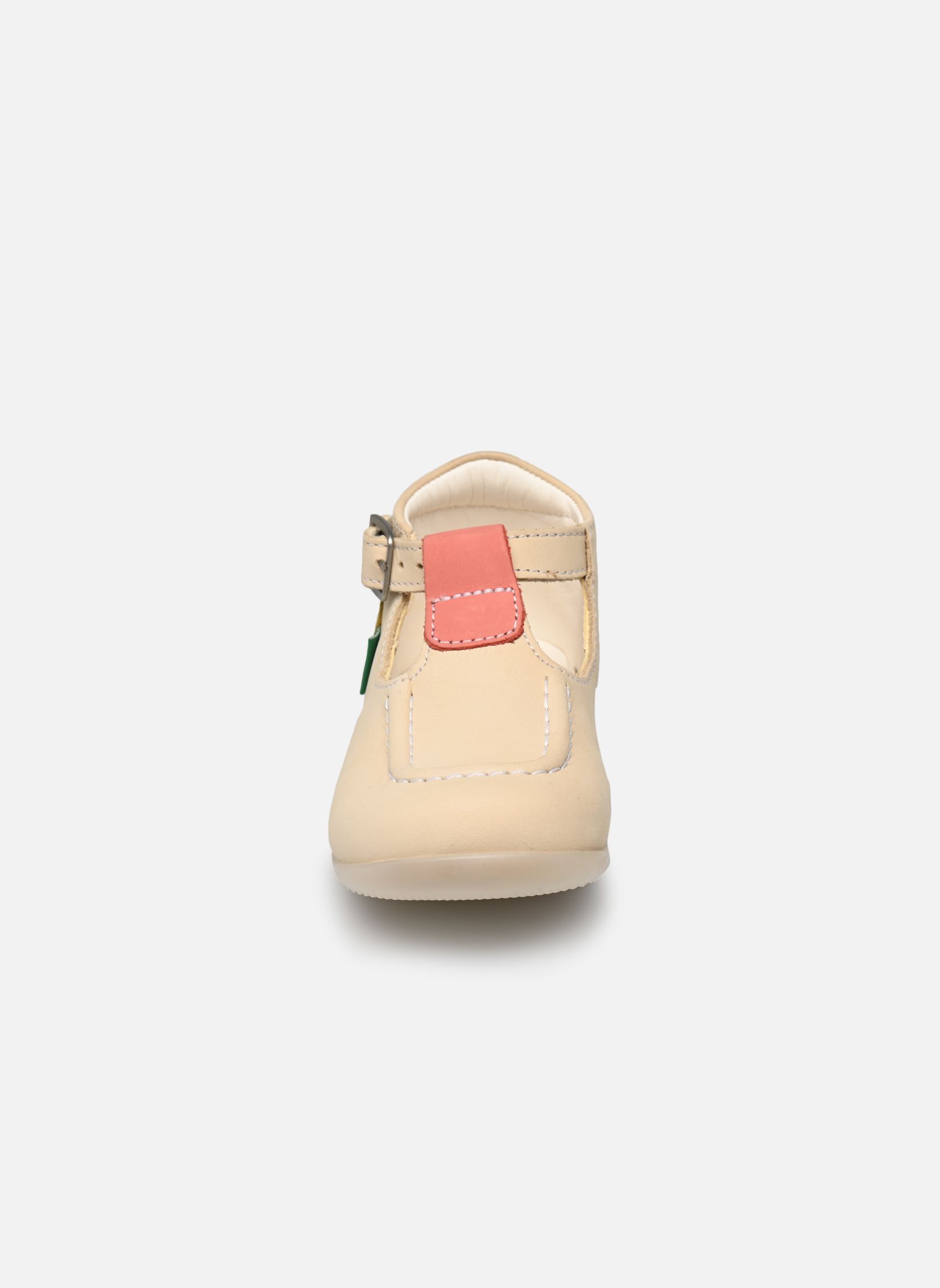 Ballerines Bonbek-2 fille beige Kickers Ballerines Bonbek-2 fille beige BEIGE ROSE JAUNE