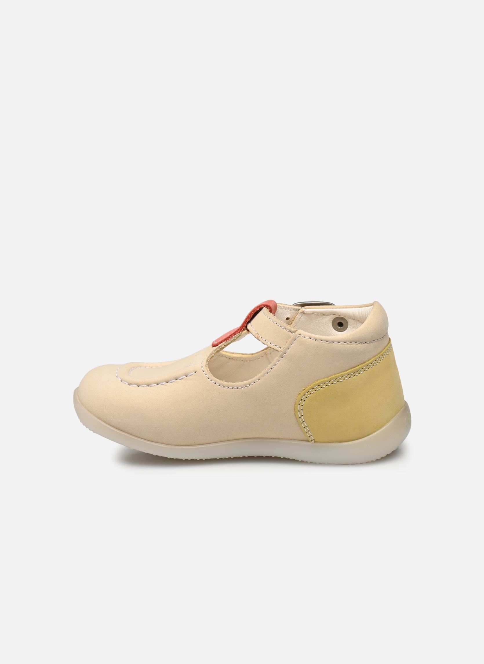 Ballerines Bonbek-2 fille beige Kickers Ballerines Bonbek-2 fille beige BEIGE ROSE JAUNE
