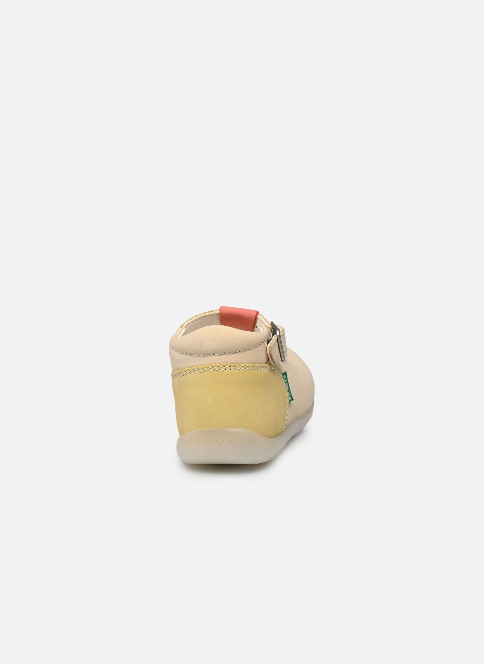 Ballerines Bonbek-2 fille beige Kickers Ballerines Bonbek-2 fille beige BEIGE ROSE JAUNE